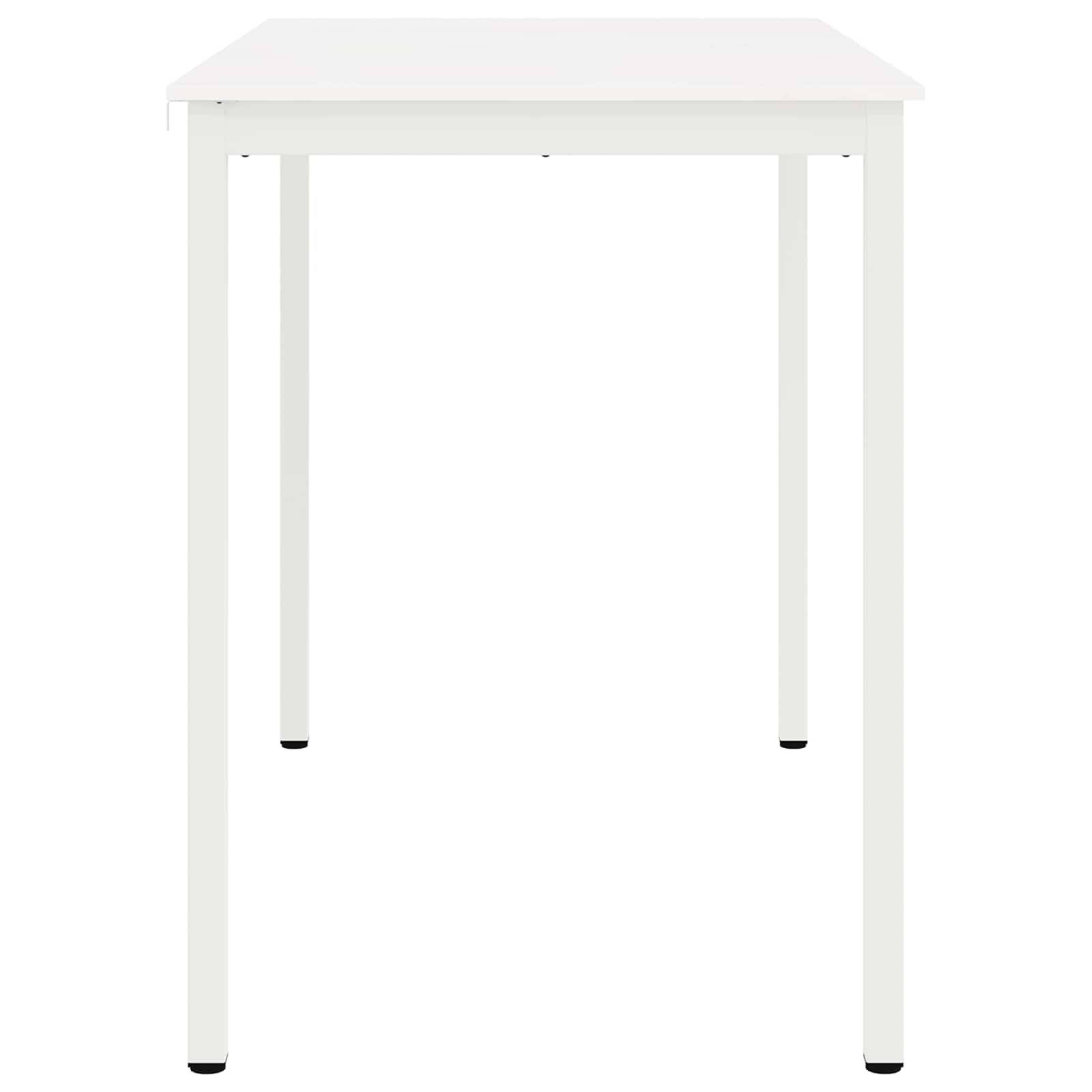 Table de bar Blanc 110 x 55 x 105 cm Bois de pin massif - XIOS