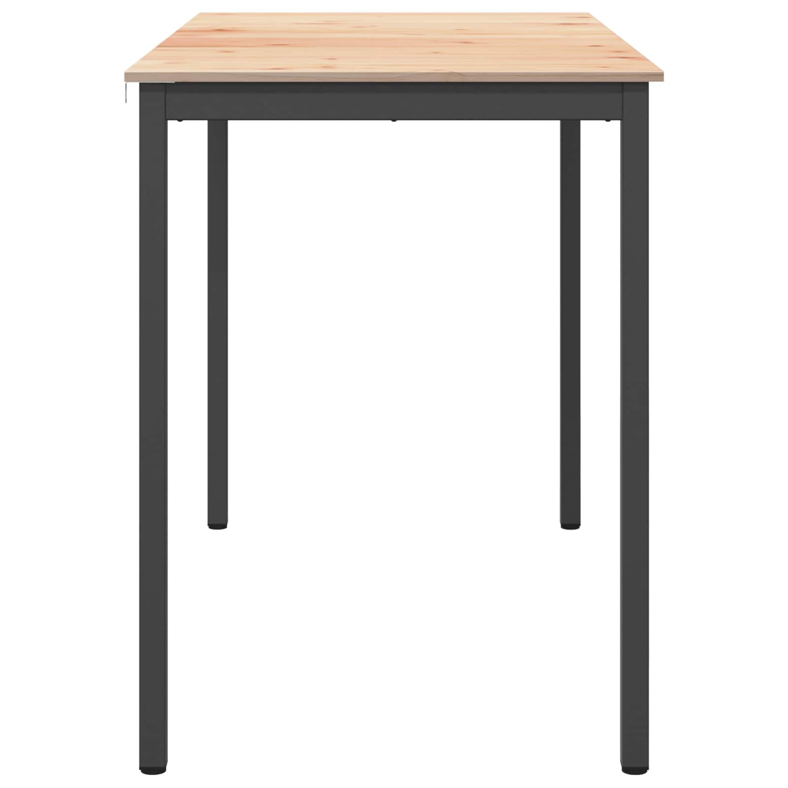 Table de bar Naturel 110 x 55 x 105 cm Bois de pin massif - XIOS