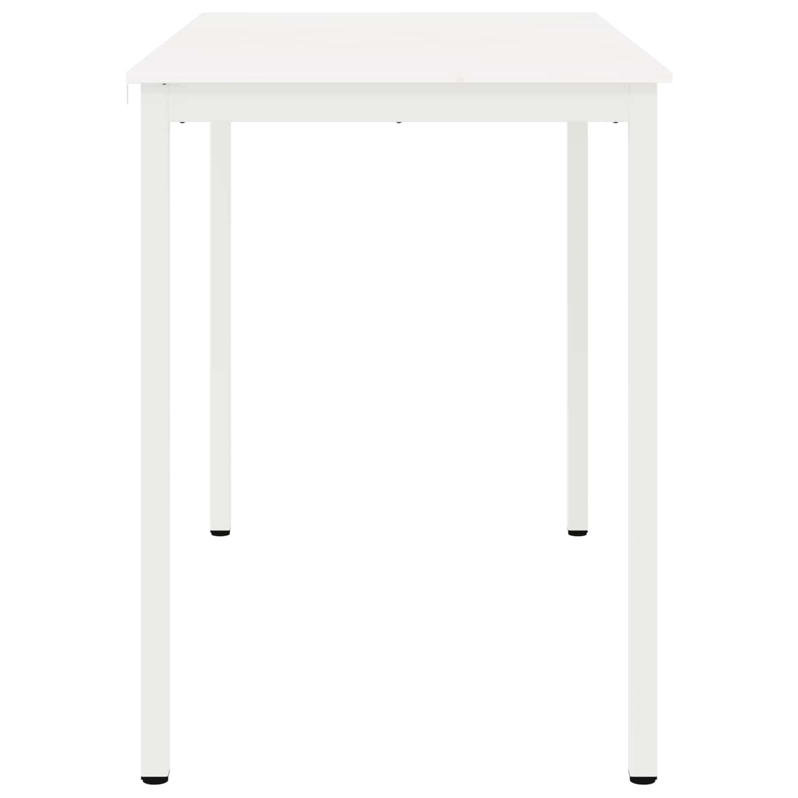 Table de bar Blanc 110 x 55 x 105 cm Bois de pin massif - XIOS