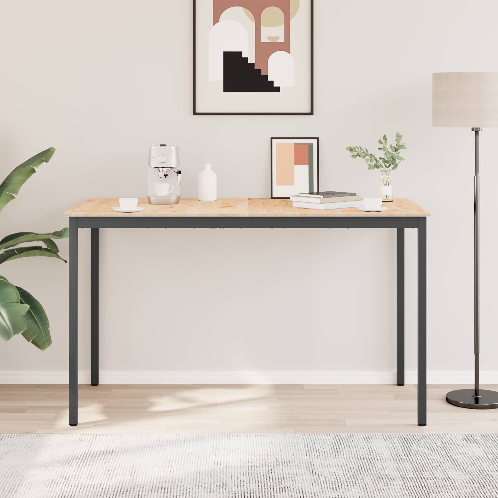 Table de bar Naturel 110 x 55 x 105 cm Bois de pin massif - XIOS