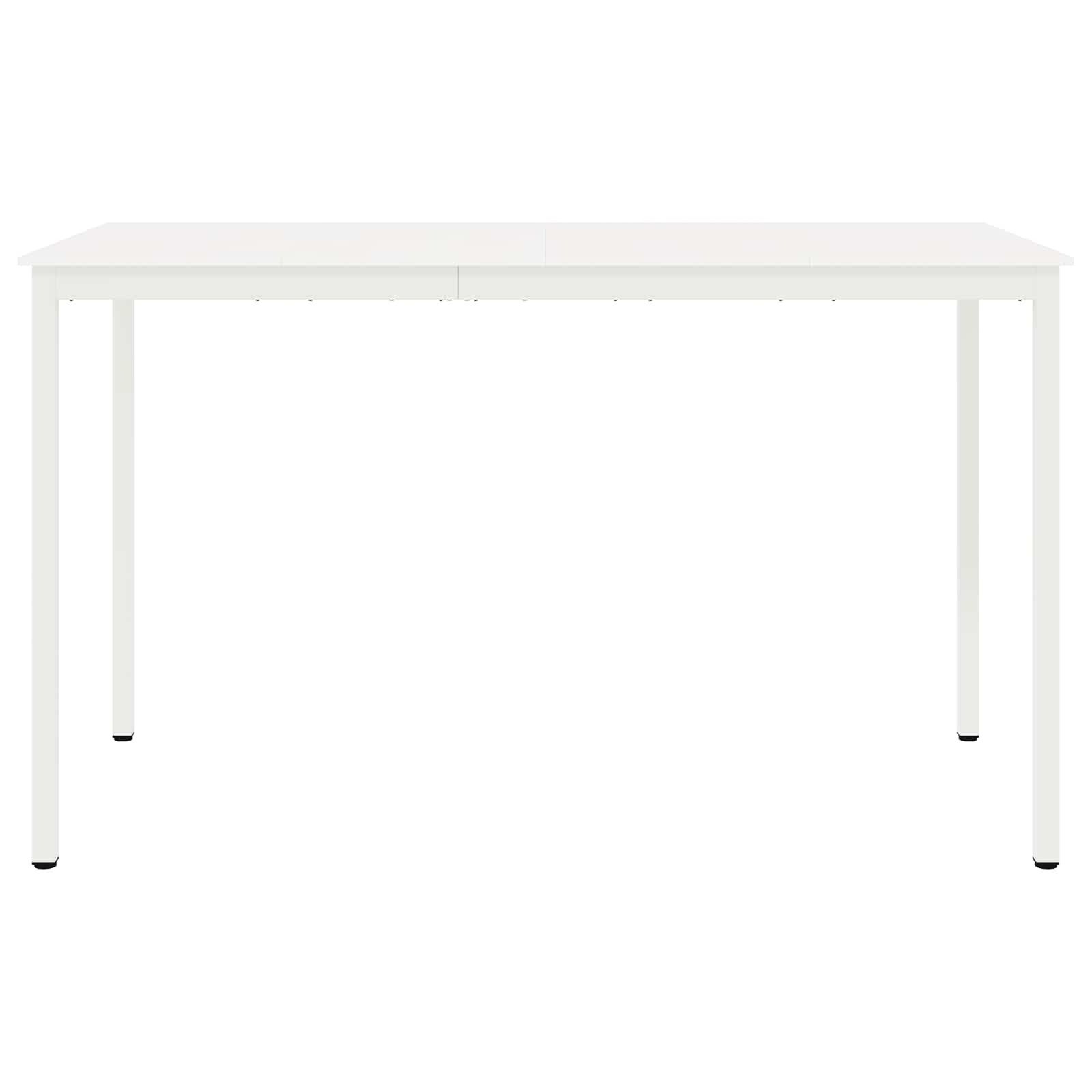 Table de bar Blanc 110 x 55 x 105 cm Bois de pin massif - XIOS