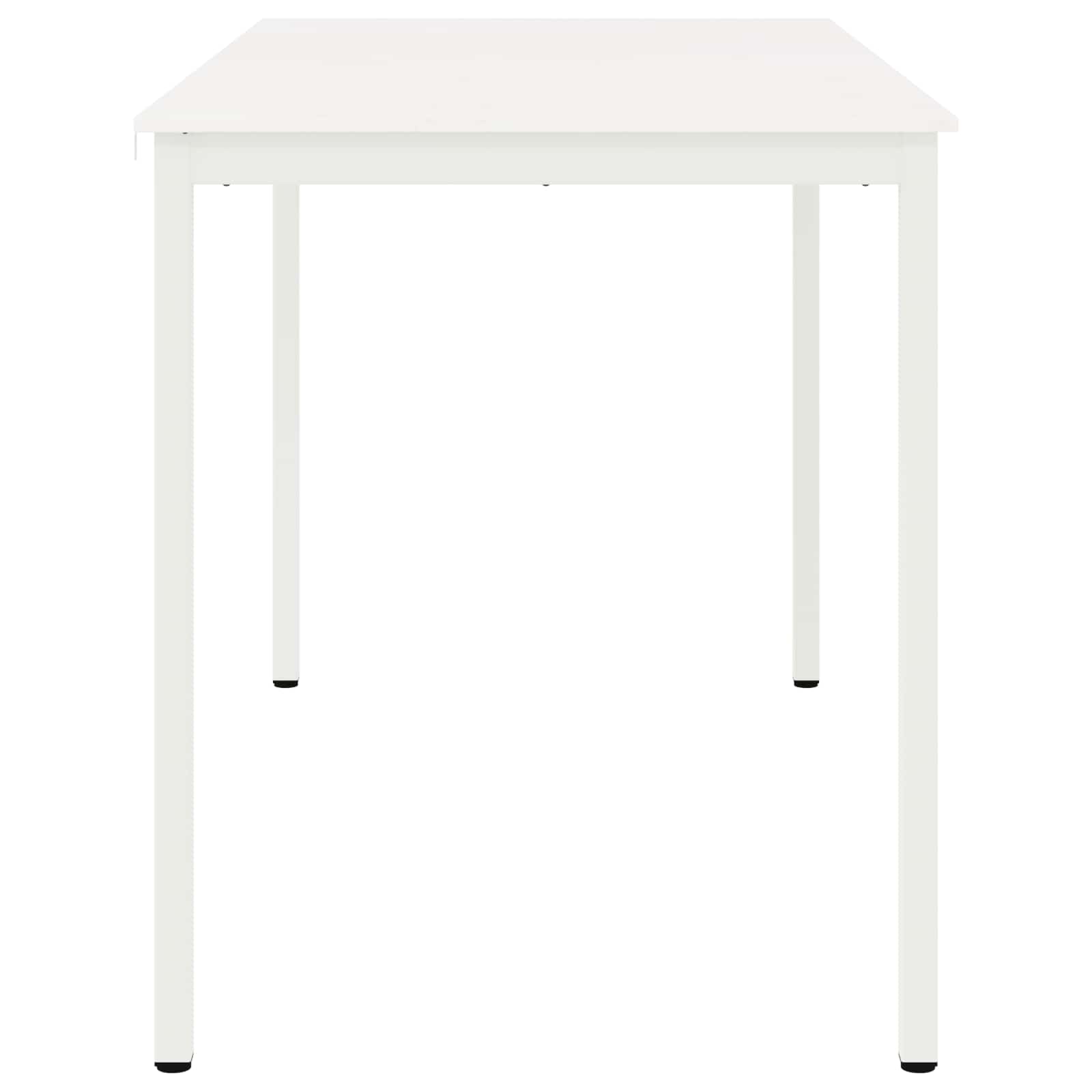 Table de bar Blanc 110 x 55 x 105 cm Bois de pin massif - XIOS