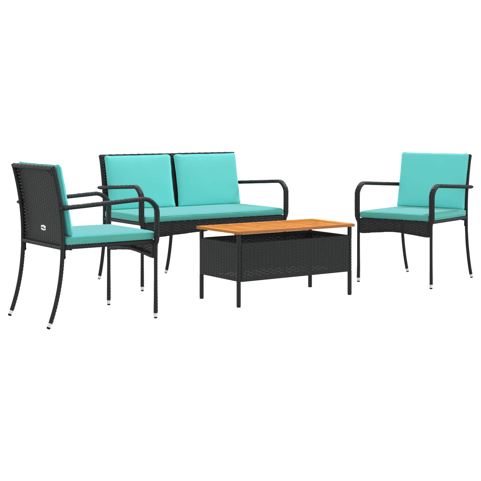 Ensemble de jardin avec coussin acier - XIOS