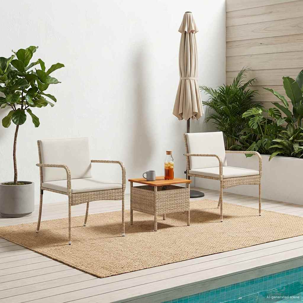 Ensemble de jardin avec coussin acier - XIOS