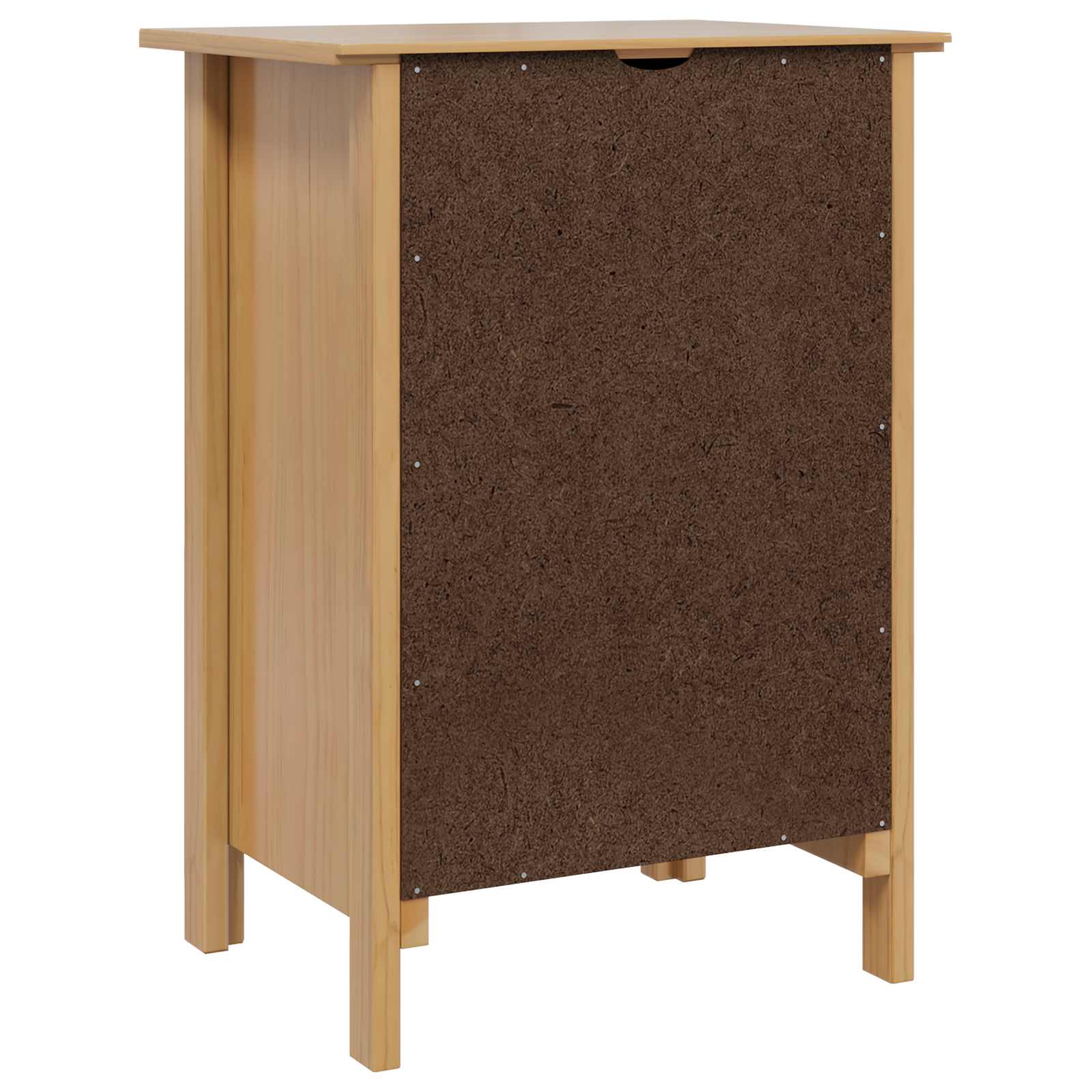 Cabinet de chevet avec tiroir HILL Marron miel 46 x 35 x 65 cm - XIOS