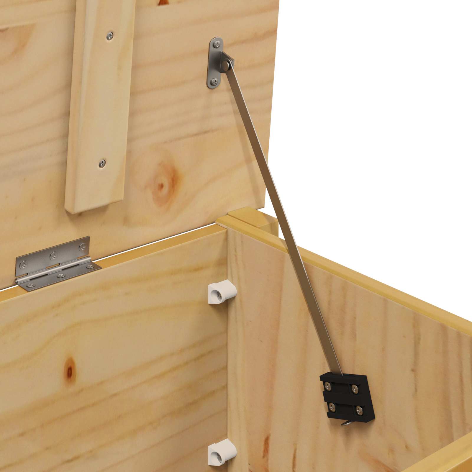 Boîte de rangement avec stockage Marron miel 90 x 40 x 45 cm - XIOS