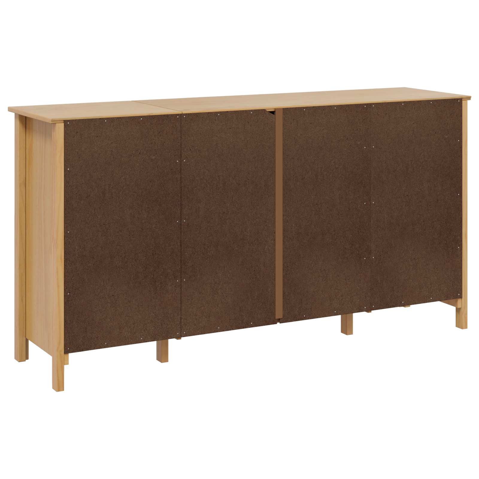 Buffet avec tiroir HILL Marron miel 154 x 40 x 80 cm Pin massif - XIOS