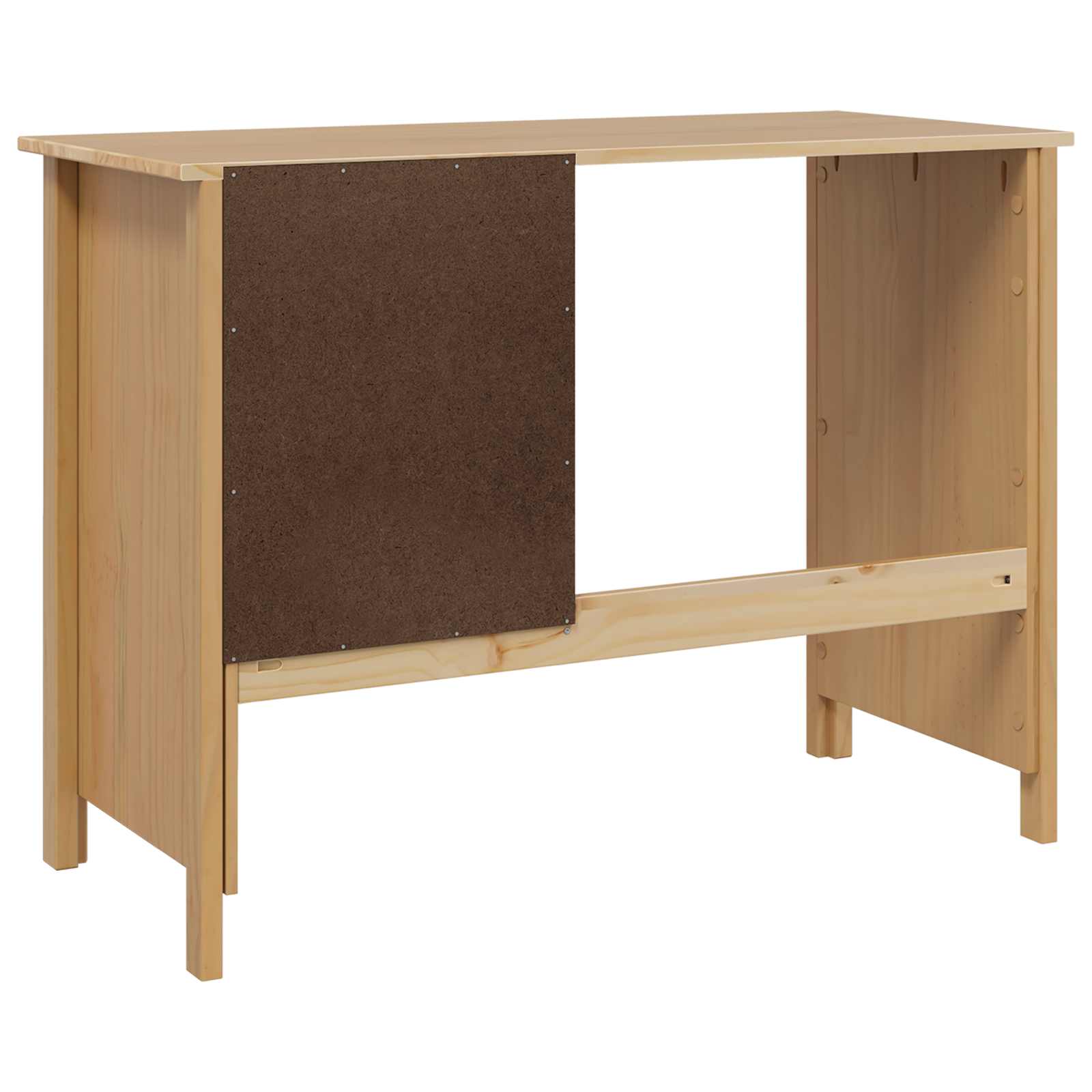 Bureau avec tiroirs avec tiroir Marron miel 100 x 45 x 74 cm - XIOS