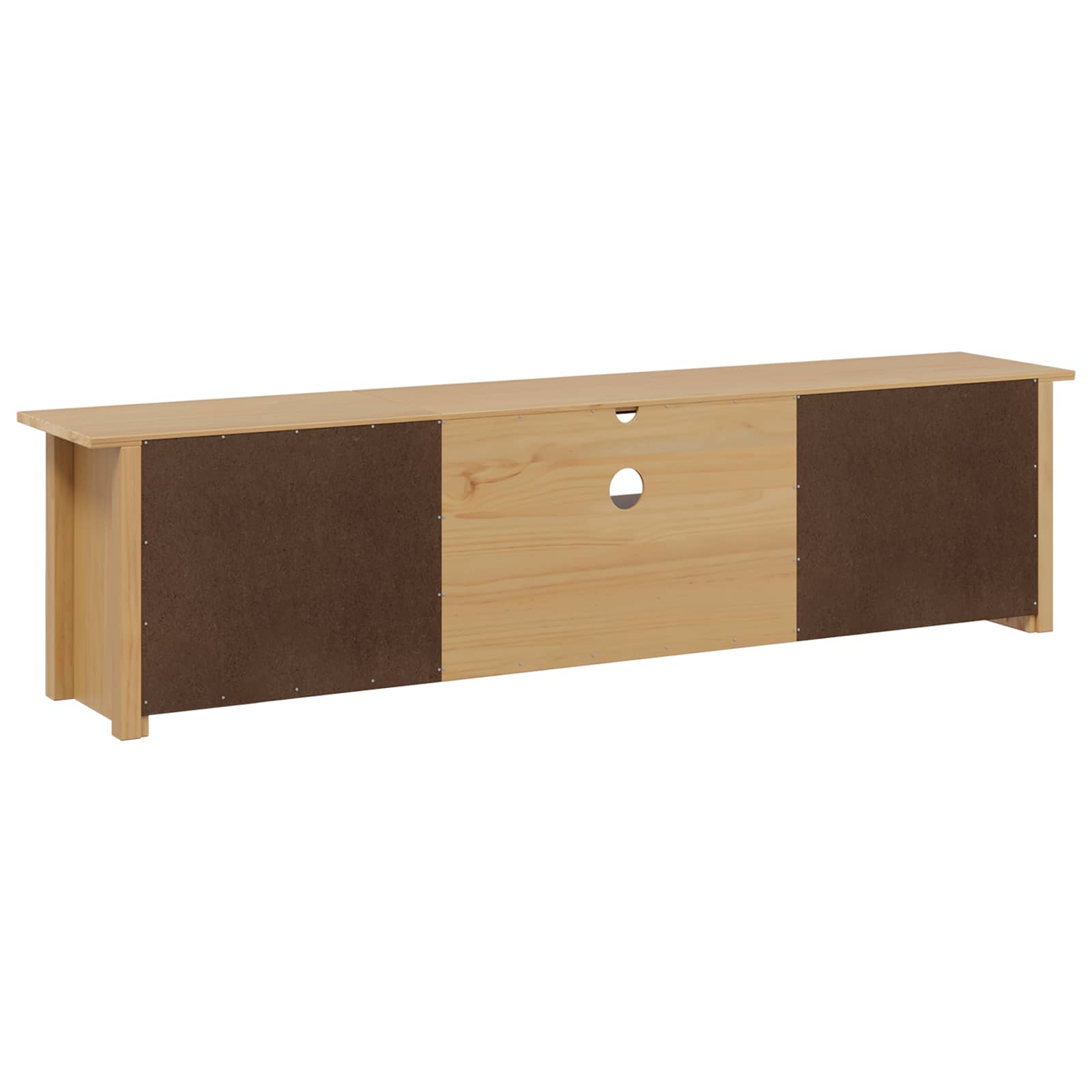 Support pour TV HILL Marron miel 158 x 40 x 39,5 cm Pin massif - XIOS