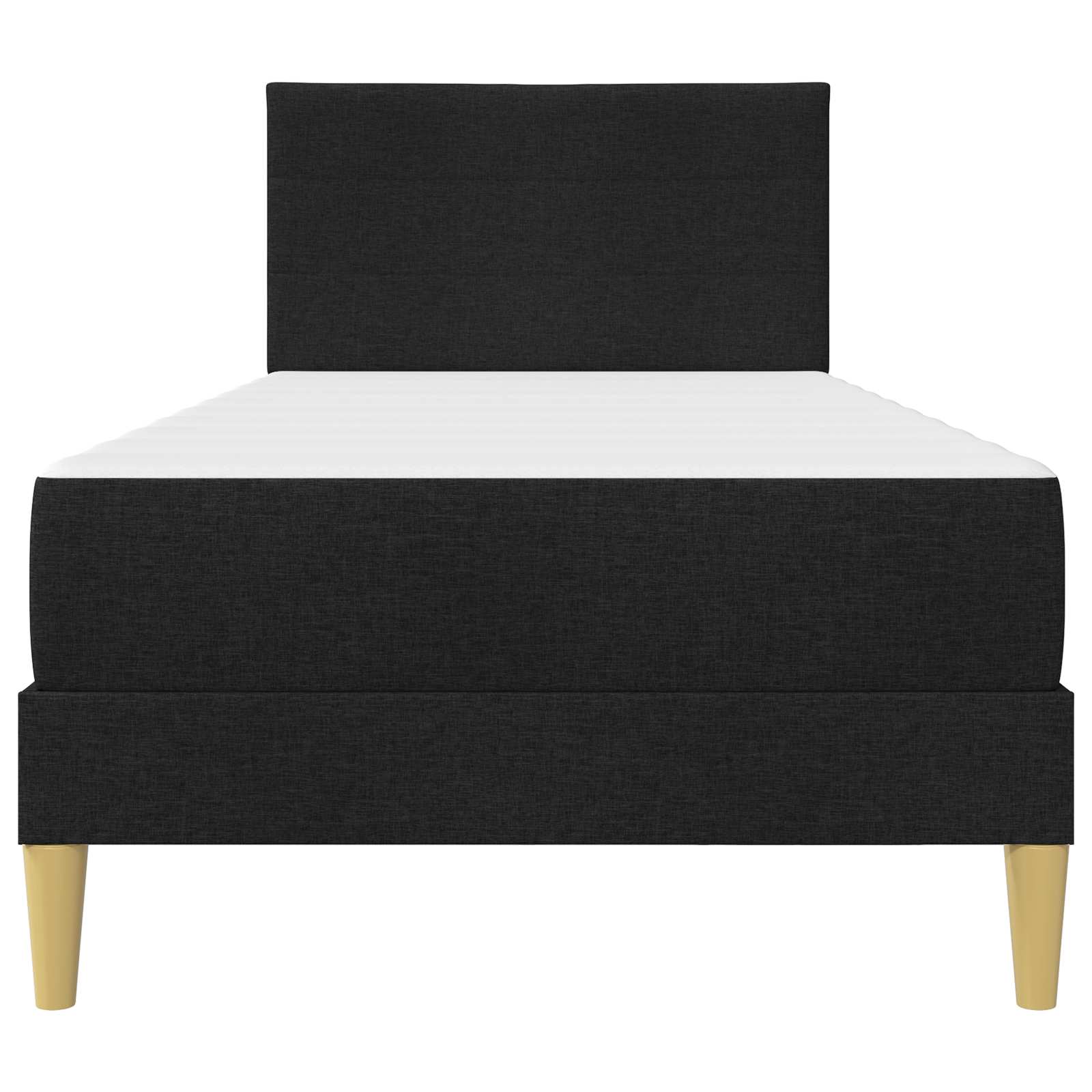Cadre de lit Noir 90 x 200 cm Polyester - XIOS