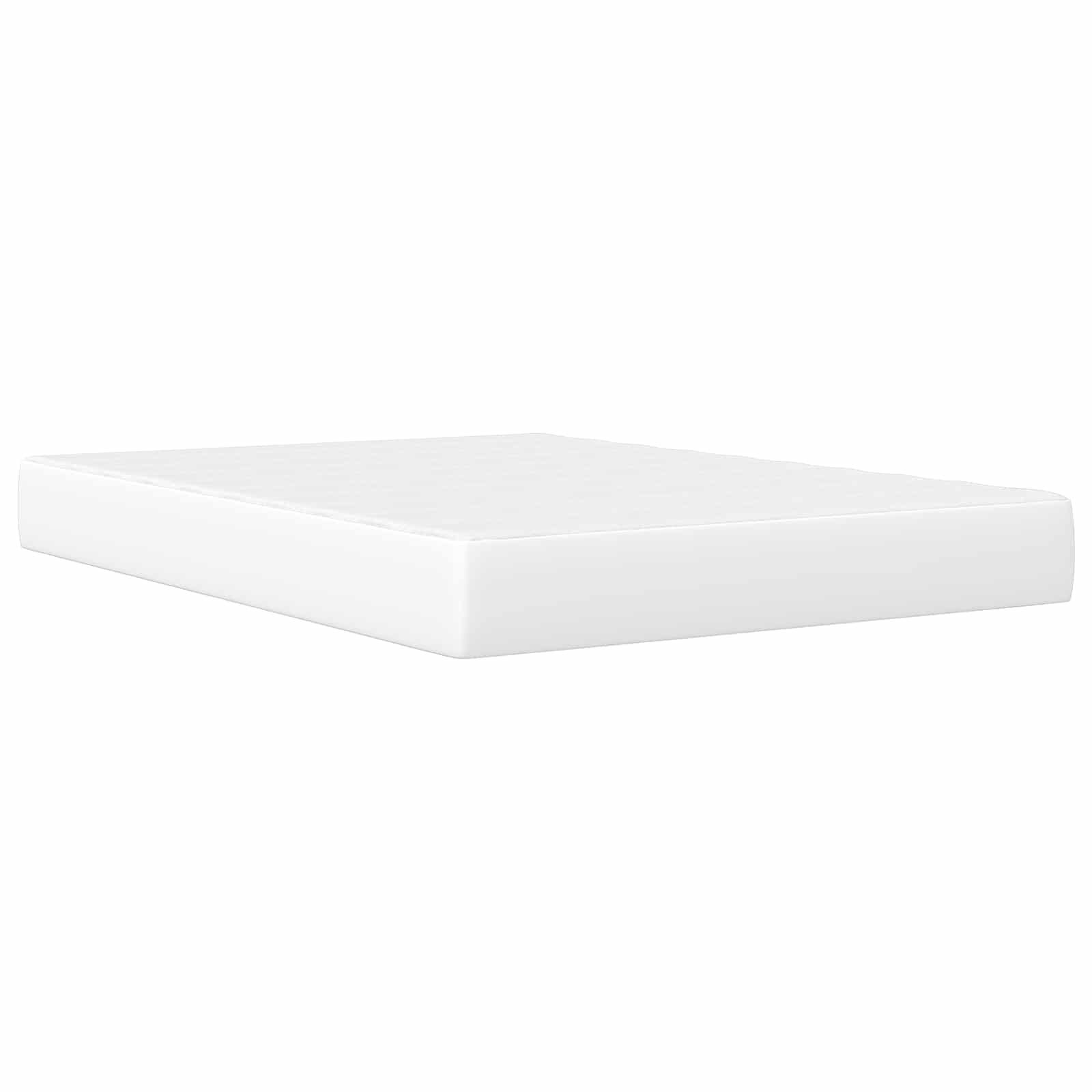 Cadre de lit avec bandes LED Blanc 140 x 200 cm Simili cuir - XIOS