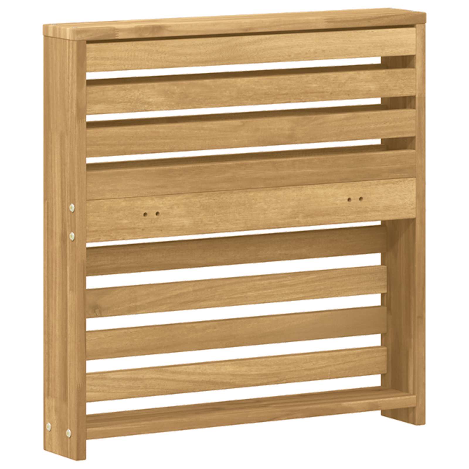 Module d'accoudoirs 2 pcs Blanc 58,5 x 10 x 61 cm