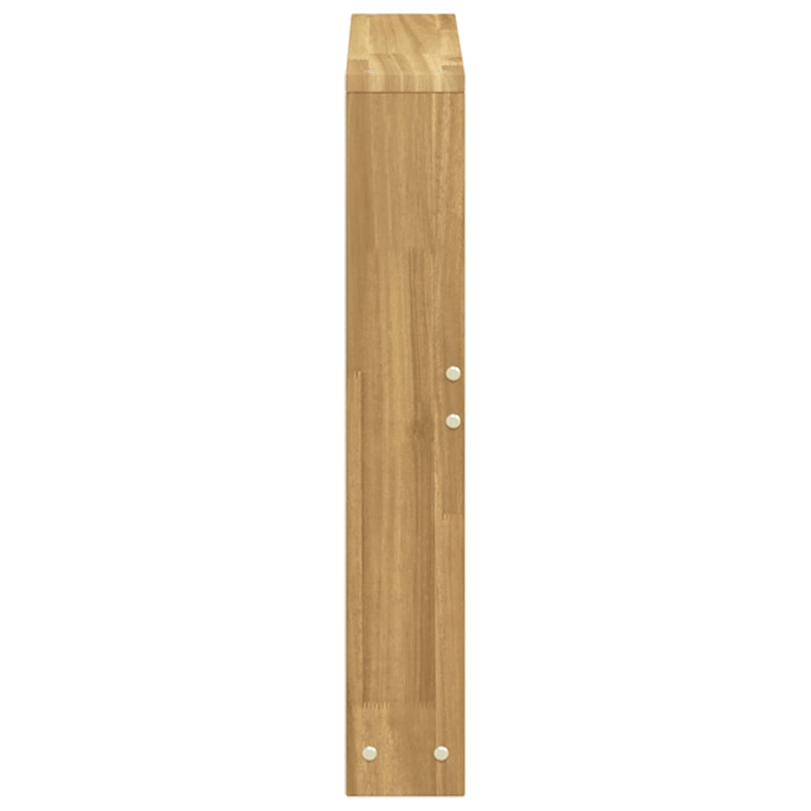 Module d'accoudoirs 2 pcs Blanc 58,5 x 10 x 61 cm