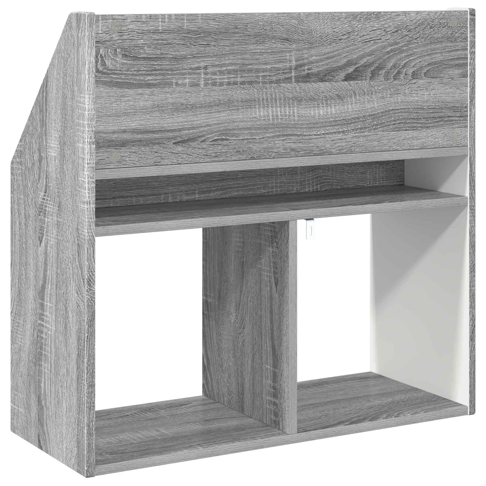 Bibliothèque pour enfants Gris Sonoma 72,5 x 29,5 x 69 cm - XIOS