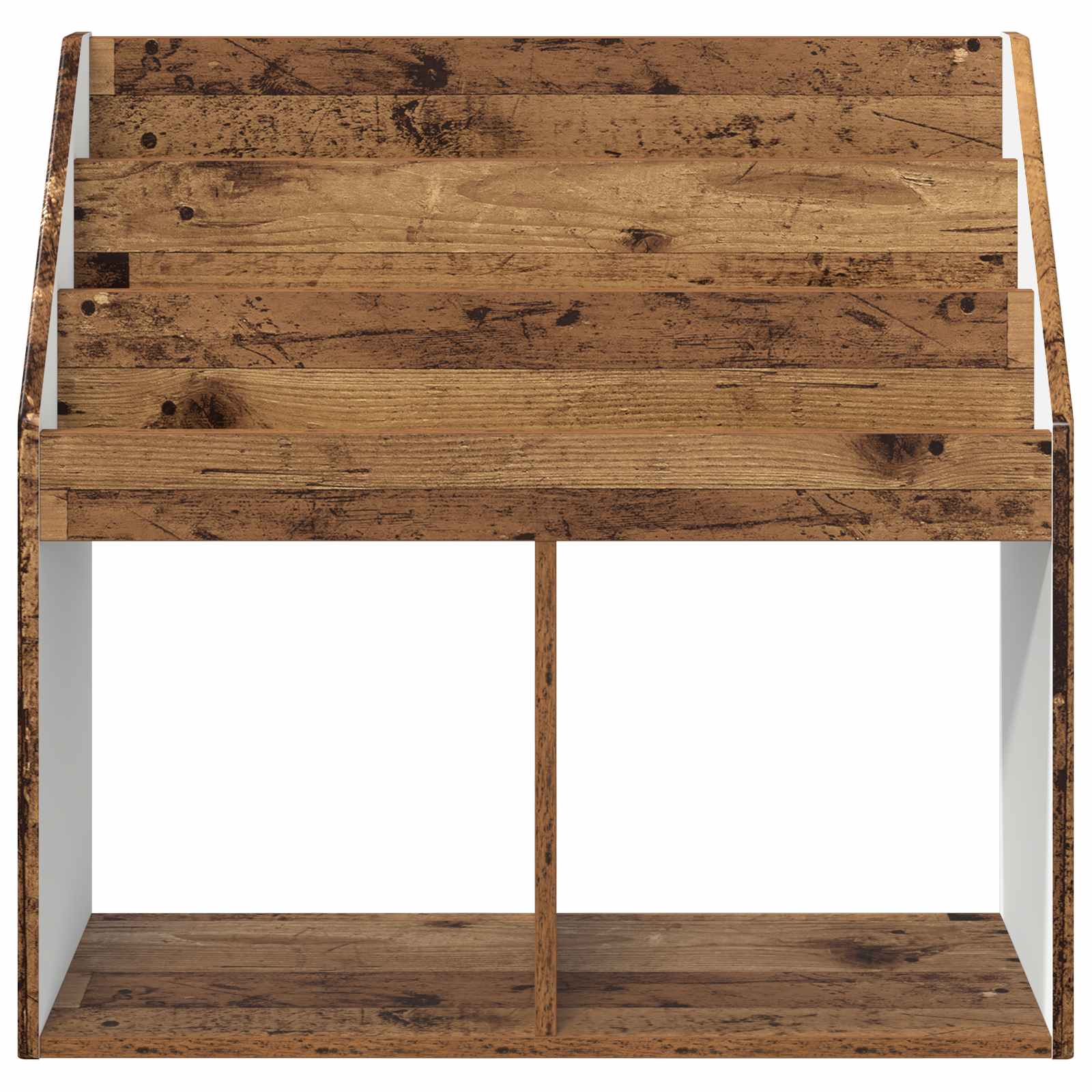 Bibliothèque pour enfants Bois ancien 72,5 x 29,5 x 69 cm - XIOS