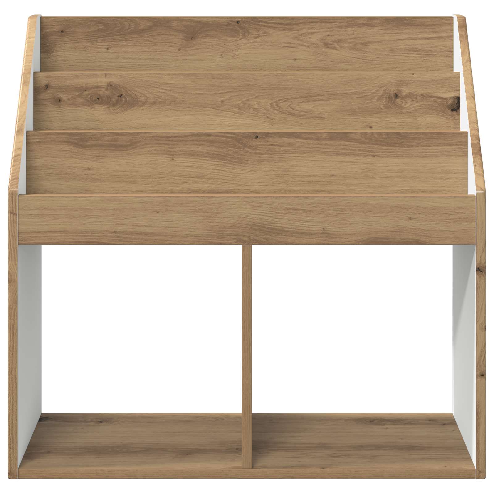 Bibliothèque pour enfants Chêne artisanal 72,5 x 29,5 x 69 cm