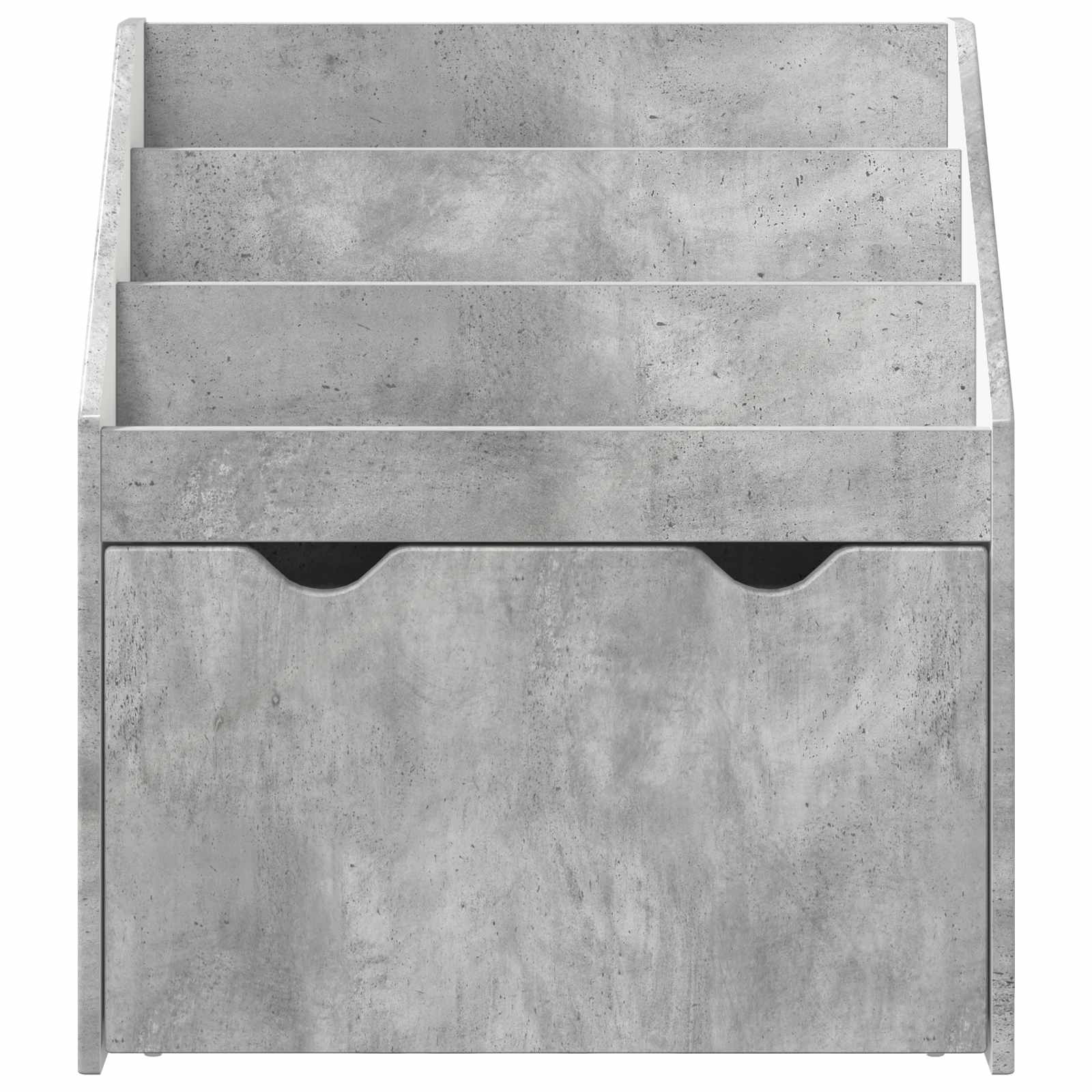 Bibliothèque pour enfants Gris béton 60 x 29,5 x 69 cm - XIOS