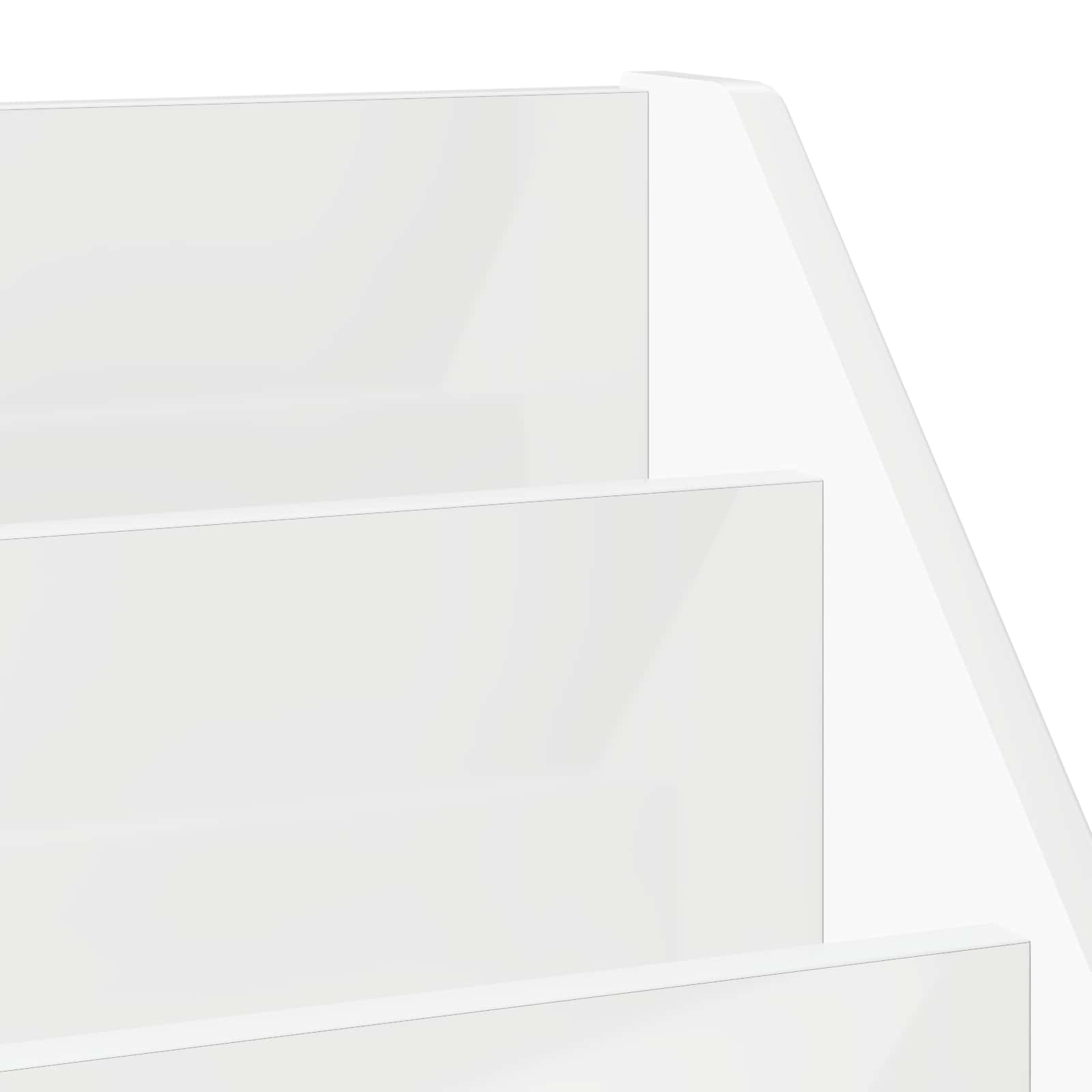 Bibliothèque pour enfants Blanc brillant 60 x 29,5 x 69 cm - XIOS