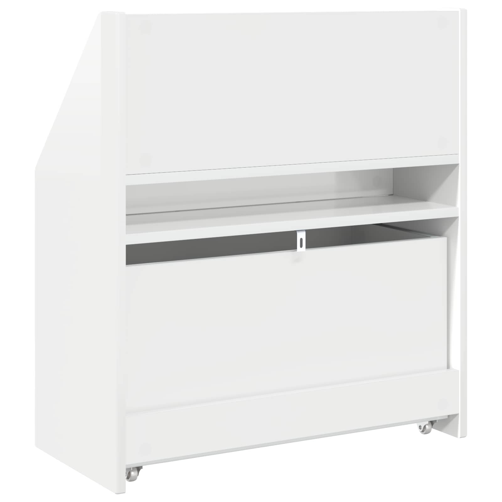 Bibliothèque pour enfants Blanc brillant 60 x 29,5 x 69 cm - XIOS