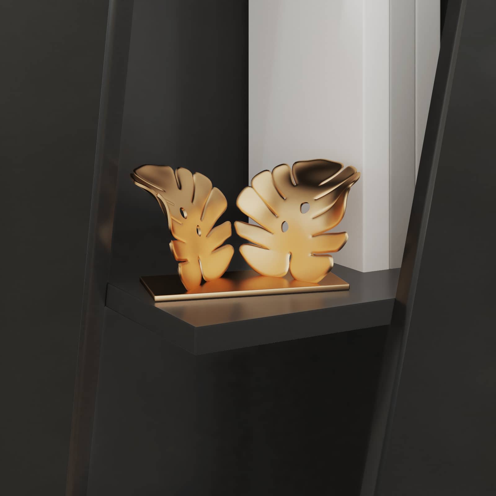 Étagère latérale Noir 33 x 32 x 70,5 cm Bois d'ingénierie - XIOS