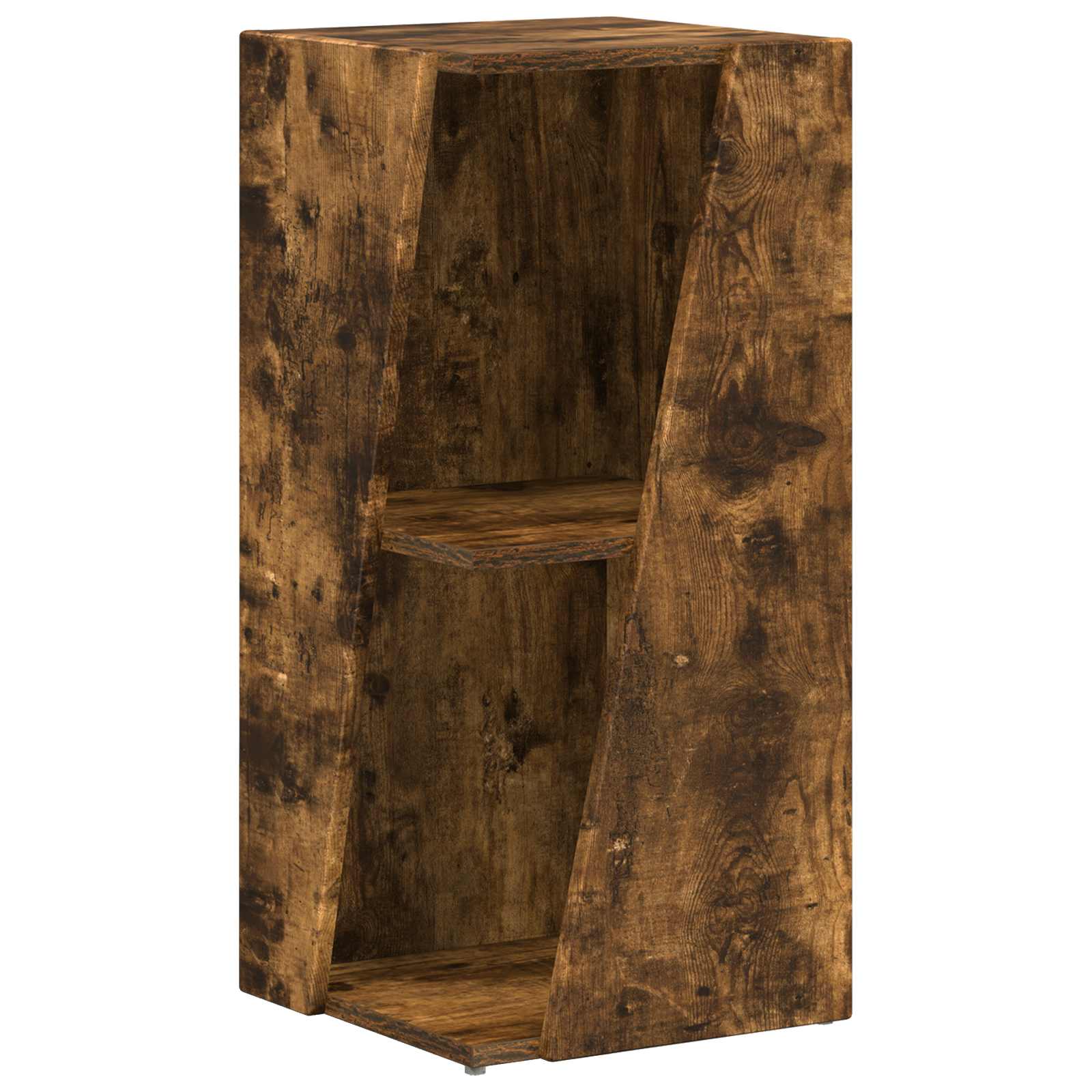 Étagère latérale Chêne fumé 33 x 32 x 70,5 cm Bois d'ingénierie - XIOS