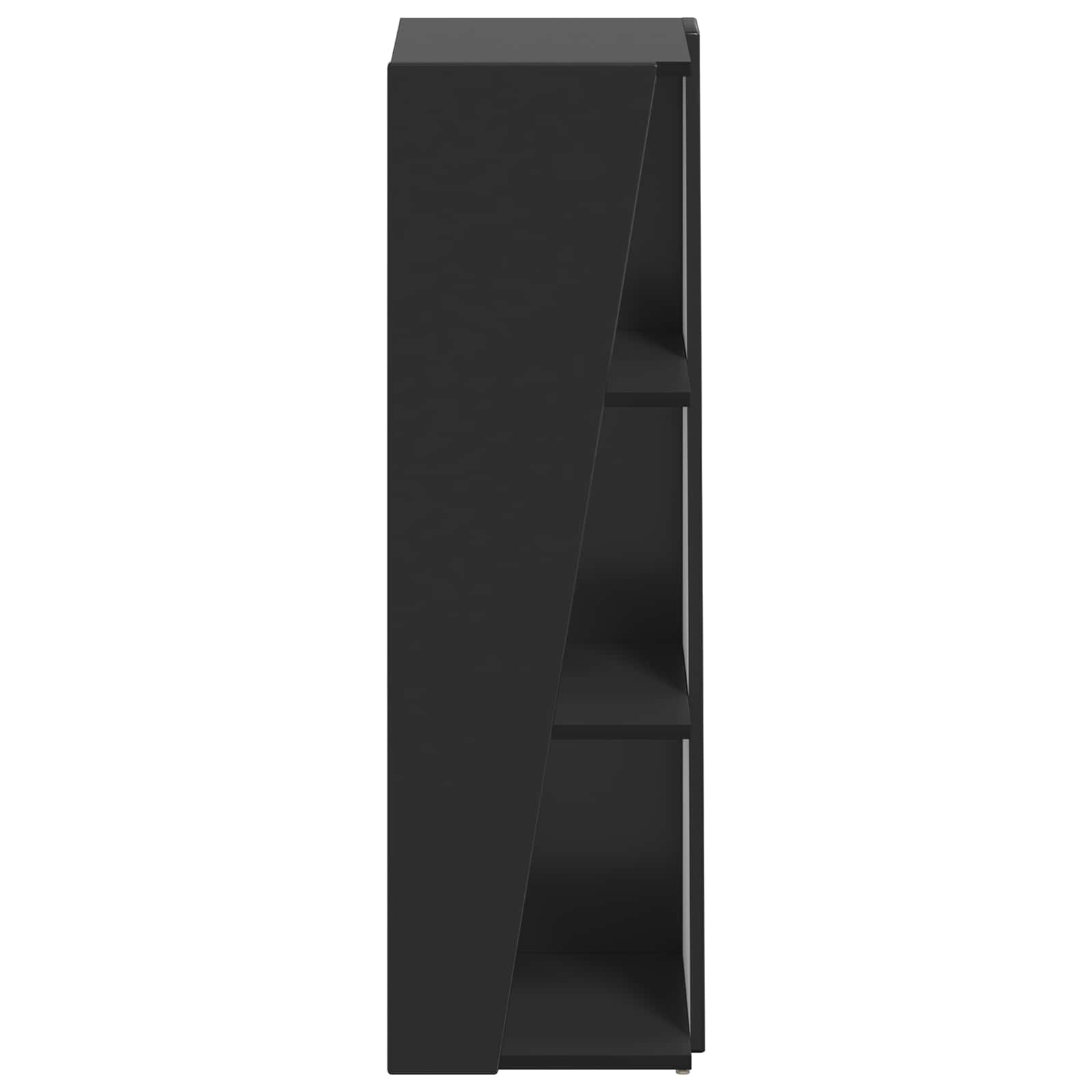 Étagère latérale Noir 33 x 32 x 100,5 cm Bois d'ingénierie - XIOS