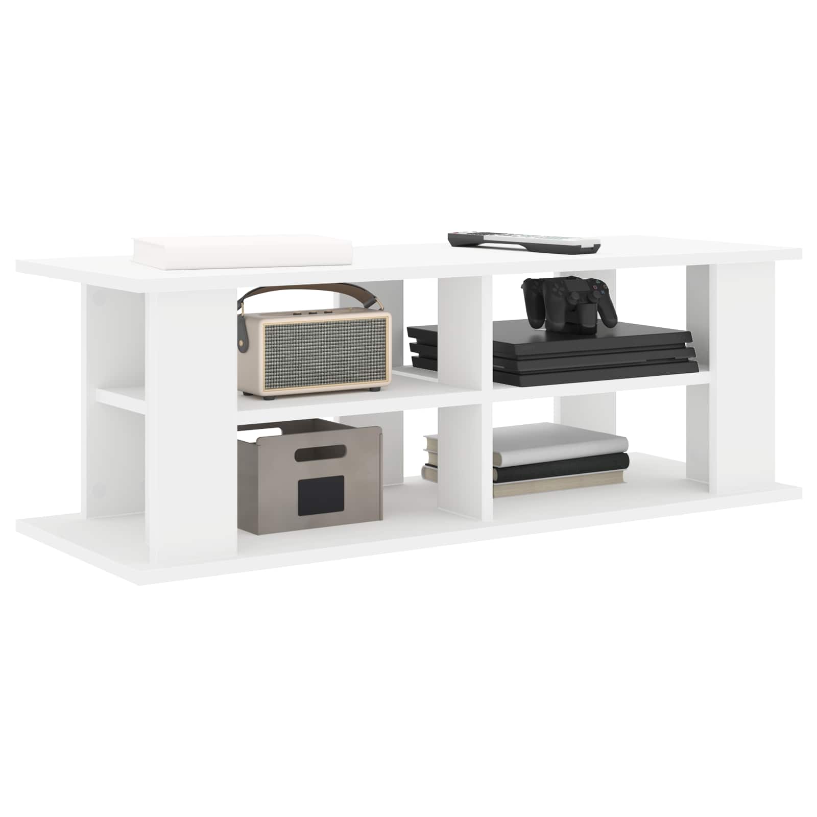 Support de télévision Blanc 96 x 35 x 33,5 cm - XIOS