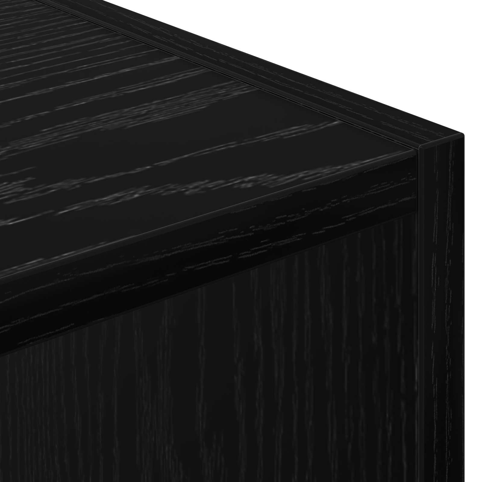 Buffet Chêne noir 90 x 30 x 90 cm - XIOS