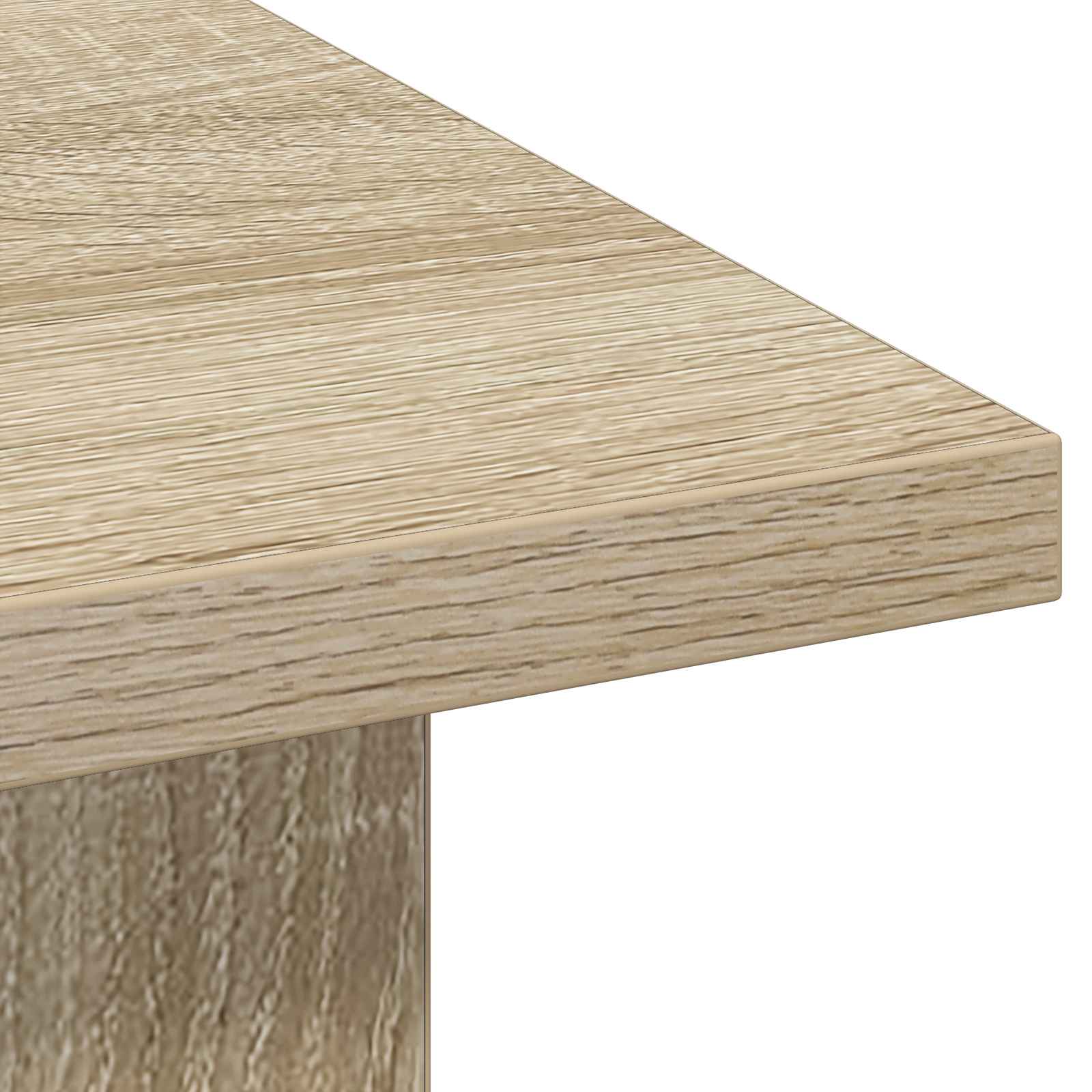 Table basse Chêne Sonoma 77 x 55 x 42 cm Bois d'ingénierie - XIOS
