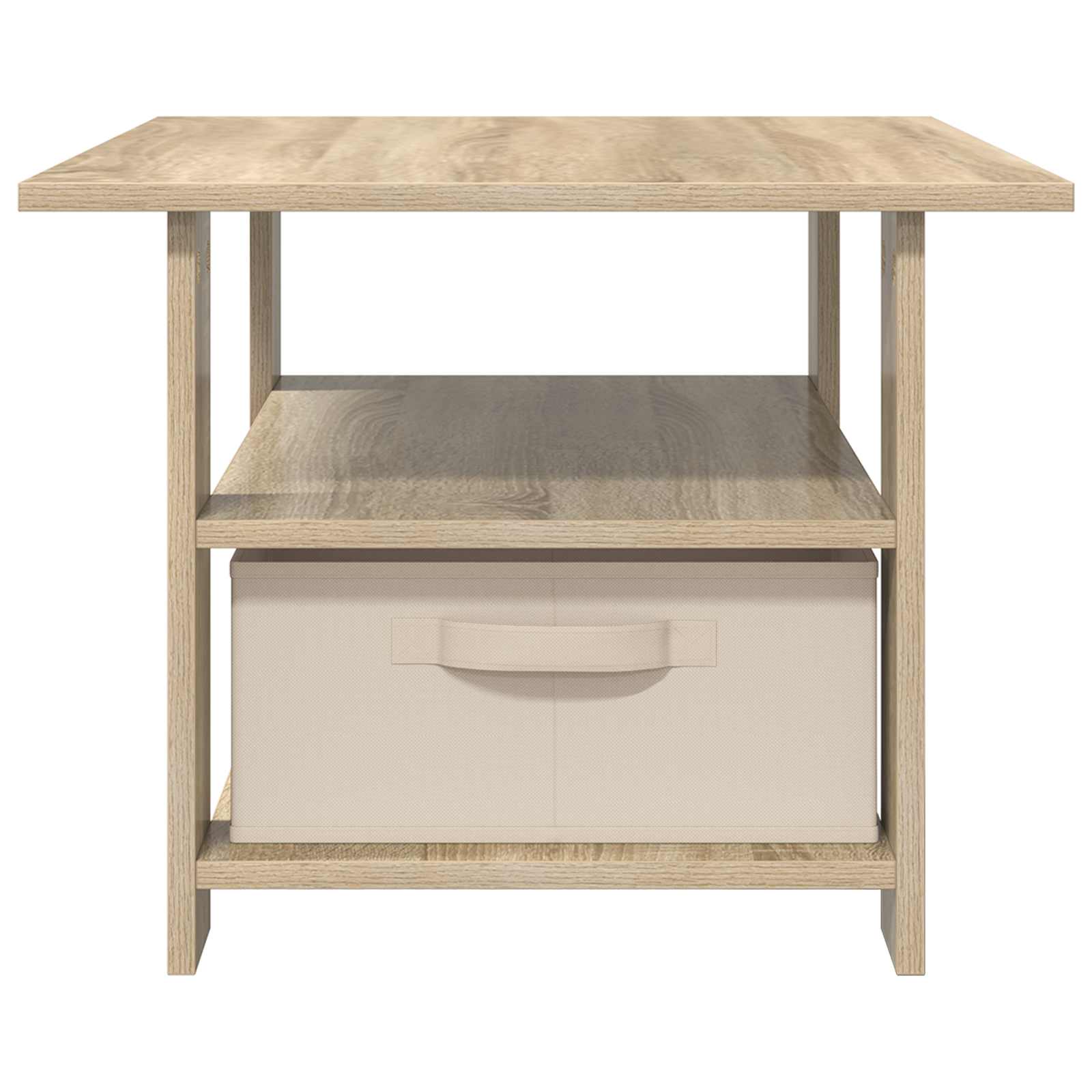 Table basse Chêne Sonoma 77 x 55 x 42 cm Bois d'ingénierie - XIOS