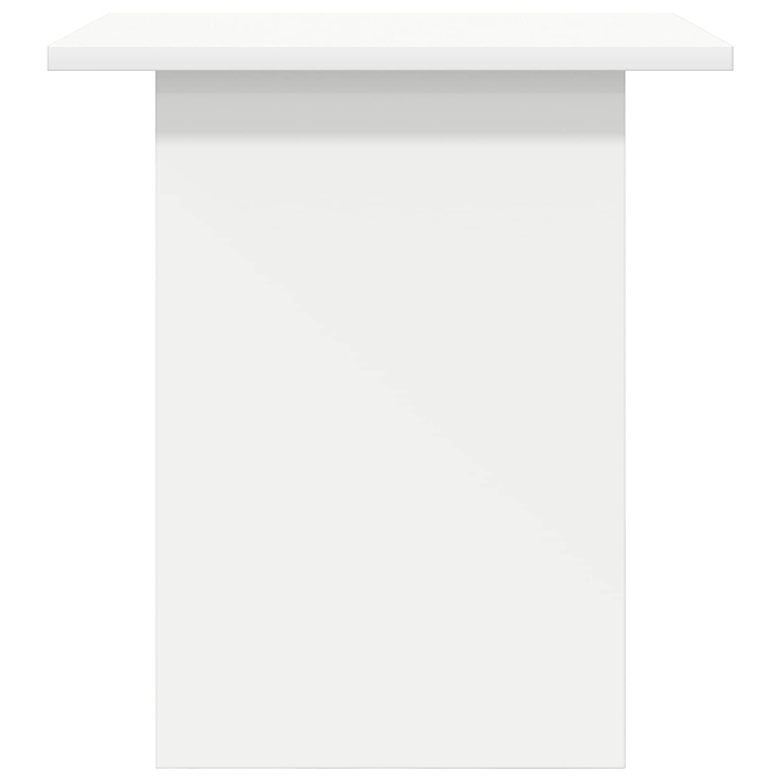 Table de chevet 2 pcs Blanc 41 x 40 x 45 cm Bois d'ingénierie - XIOS