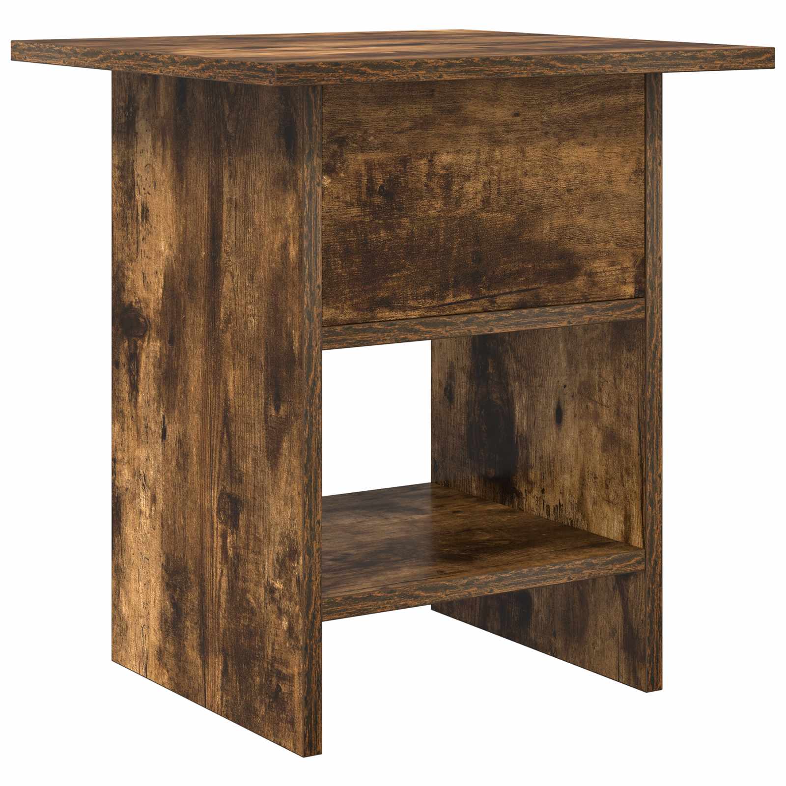 Table de chevet avec tiroir 2 pcs Chêne fumé 41 x 40 x 45 cm - XIOS