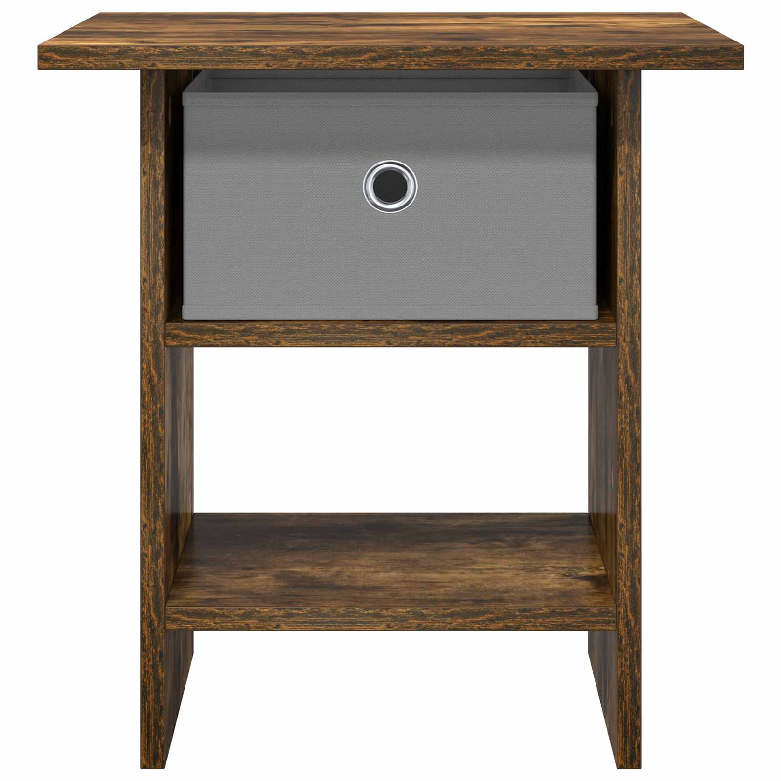 Table de chevet avec tiroir 2 pcs Chêne fumé 41 x 40 x 45 cm - XIOS