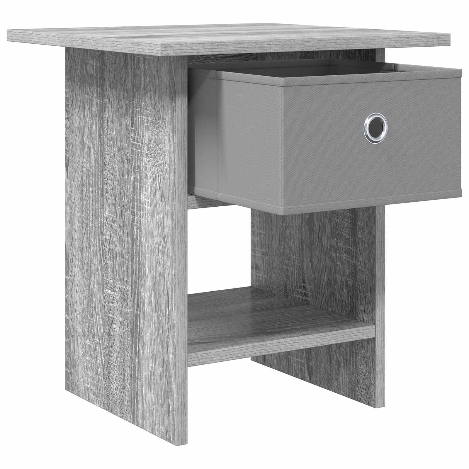 Table de chevet avec tiroir 2 pcs Gris Sonoma 41 x 40 x 45 cm - XIOS