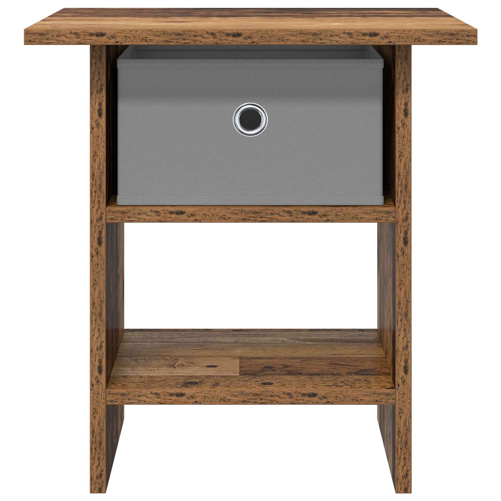 Table de chevet avec tiroir 2 pcs Bois ancien 41 x 40 x 45 cm - XIOS