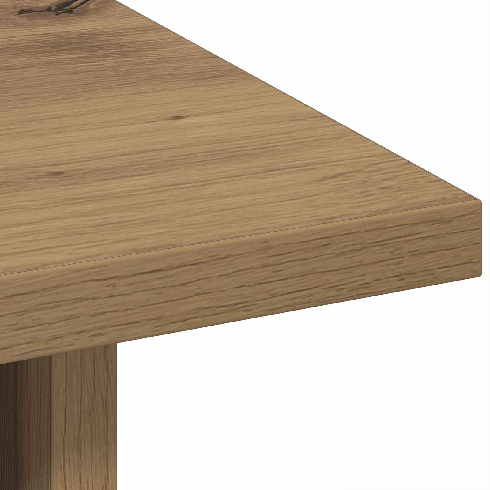 Table de chevet 2 pc Chêne artisanal 41 x 40 x 45 cm - XIOS