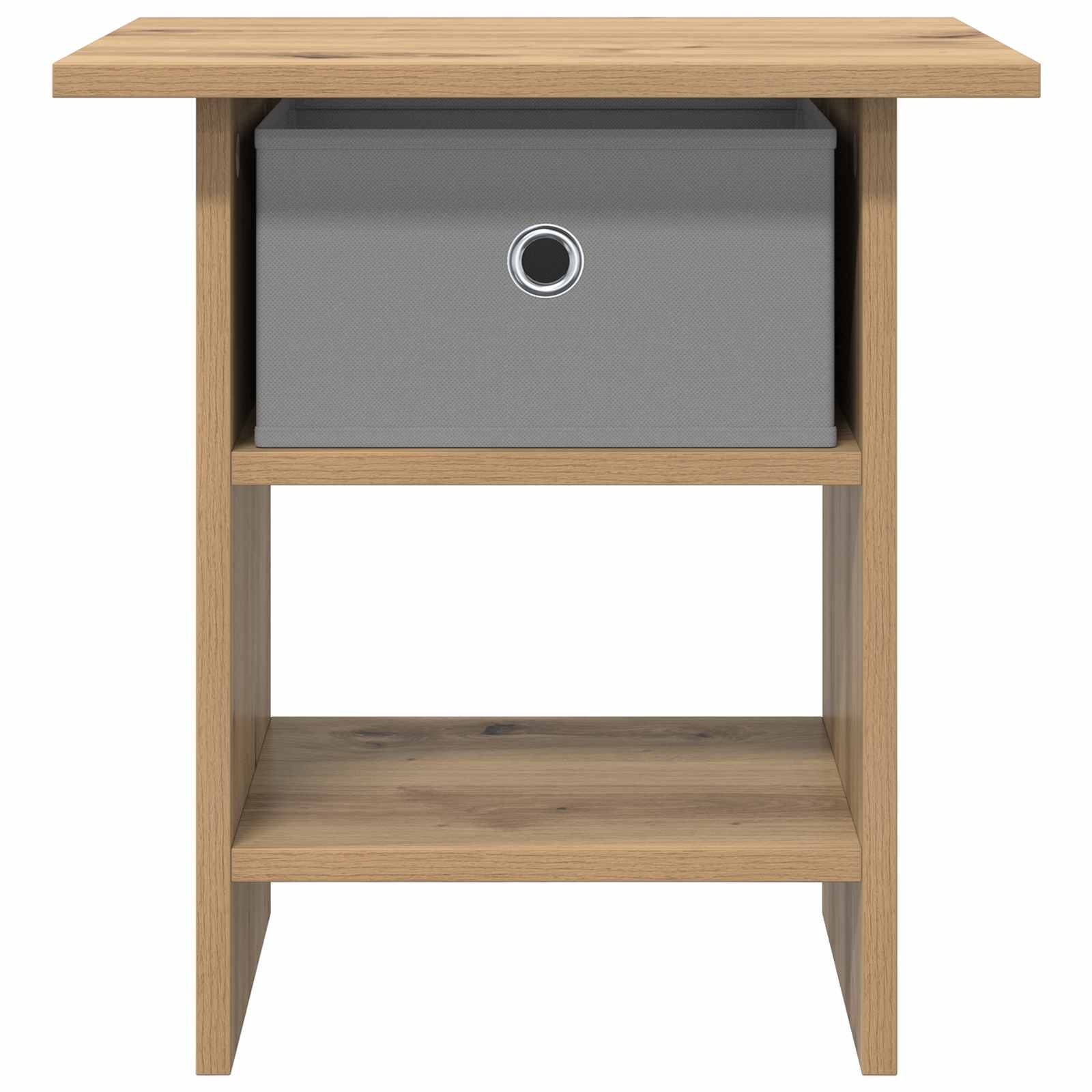 Table de chevet 2 pc Chêne artisanal 41 x 40 x 45 cm - XIOS