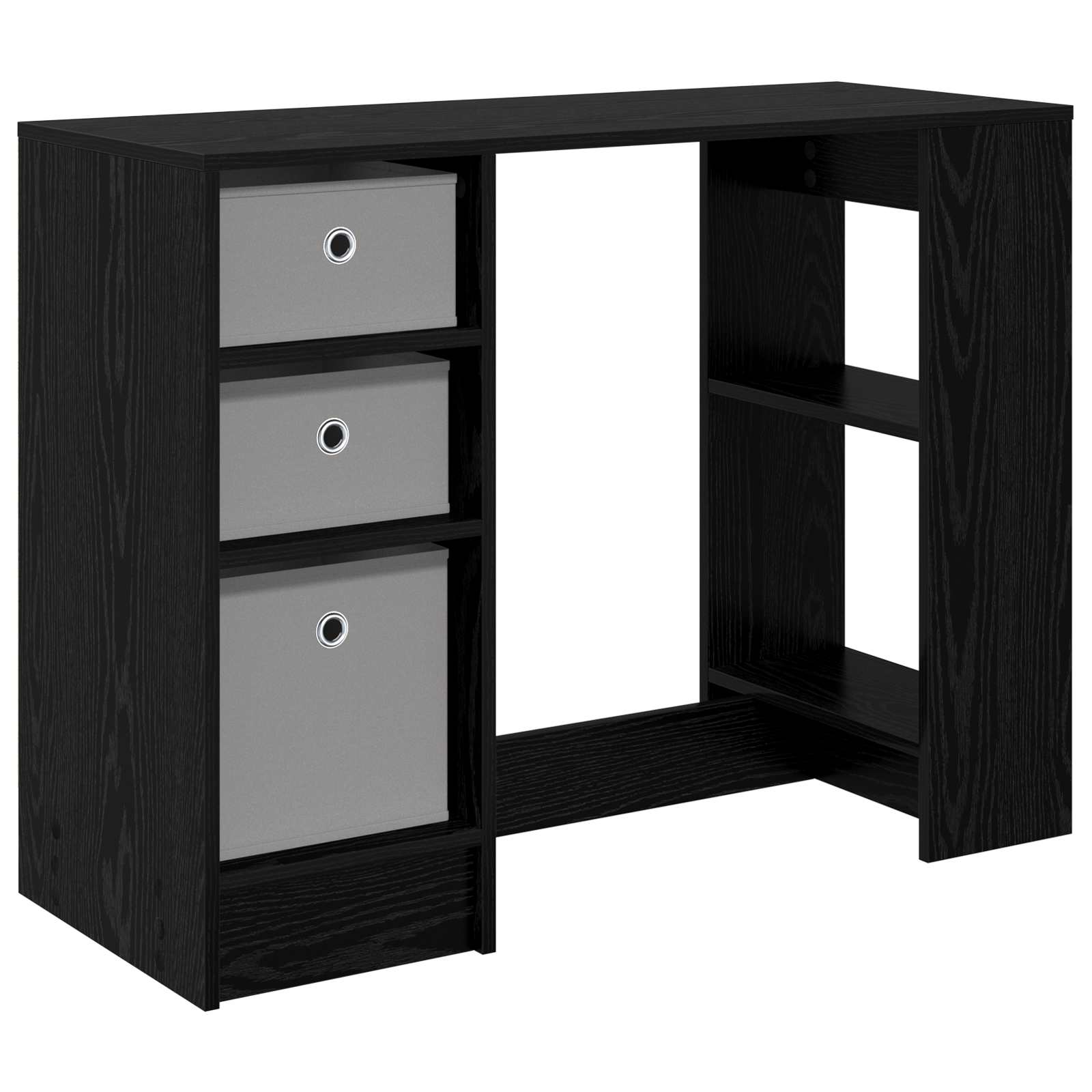 Bureau Chêne noir 100 x 40 x 75 cm Bois d'ingénierie - XIOS