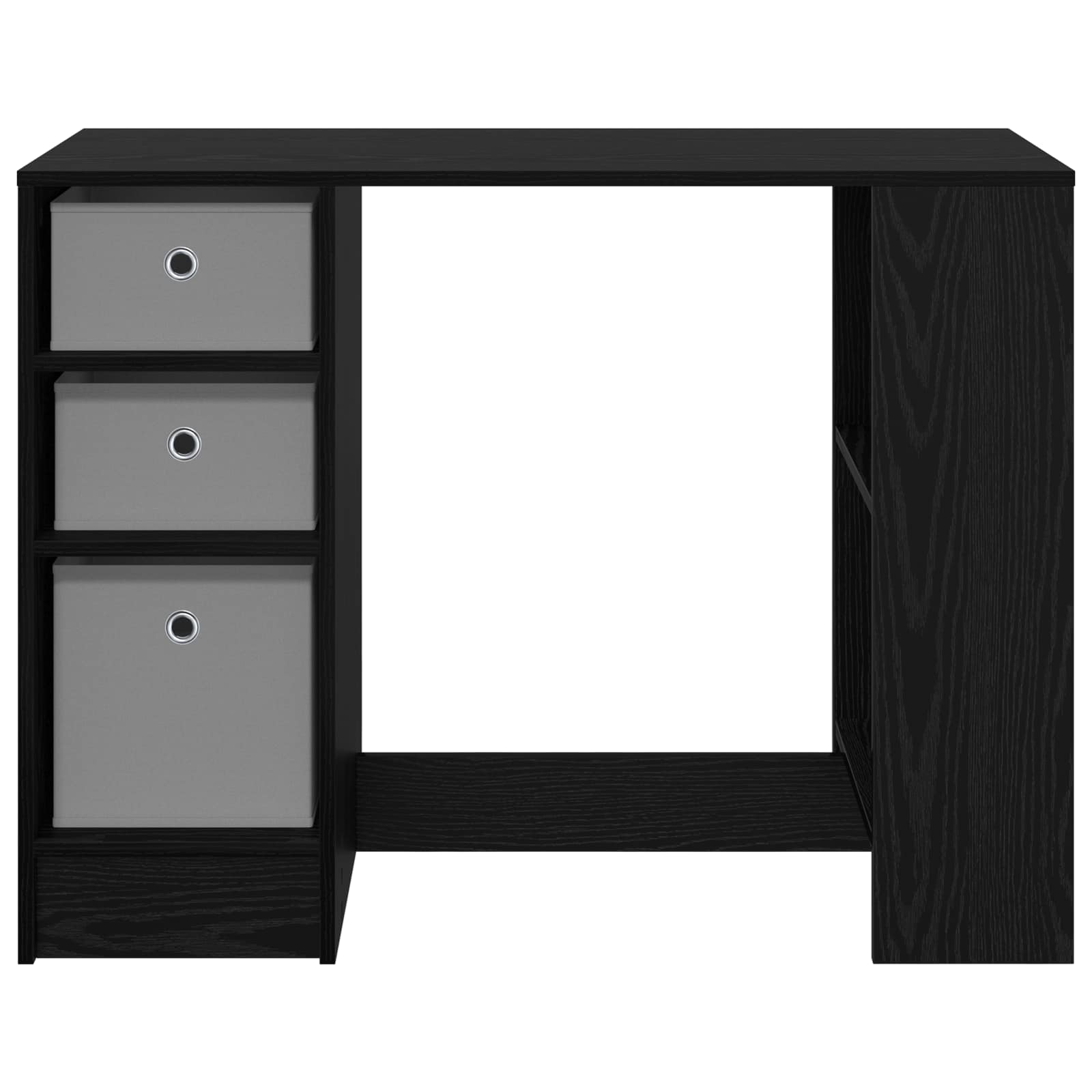Bureau Chêne noir 100 x 40 x 75 cm Bois d'ingénierie - XIOS