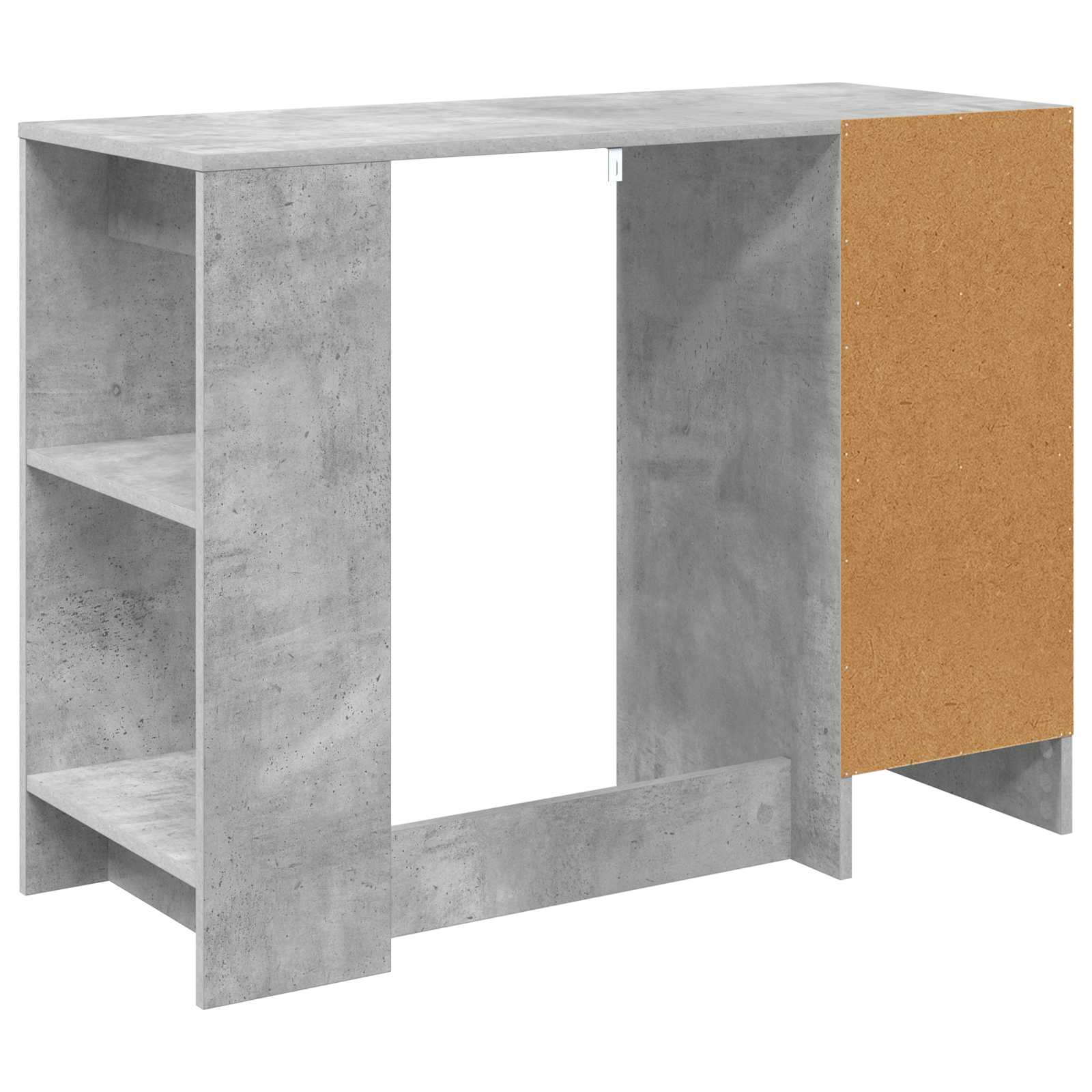 Bureau Gris béton 100 x 40 x 75 cm Bois d'ingénierie - XIOS