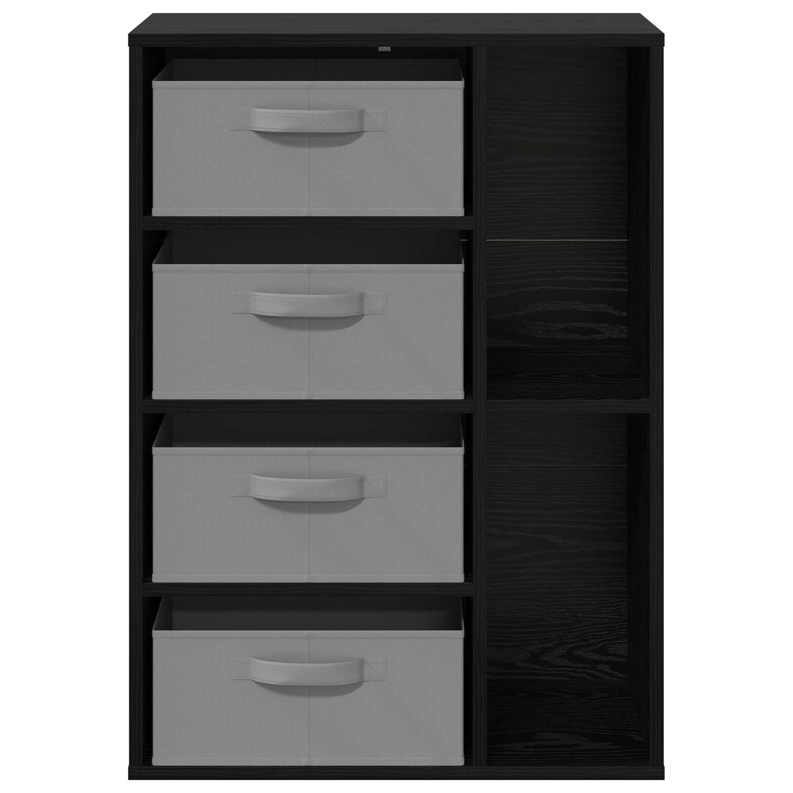 Buffet avec tiroir Chêne noir 60 x 33,5 x 84 cm - XIOS