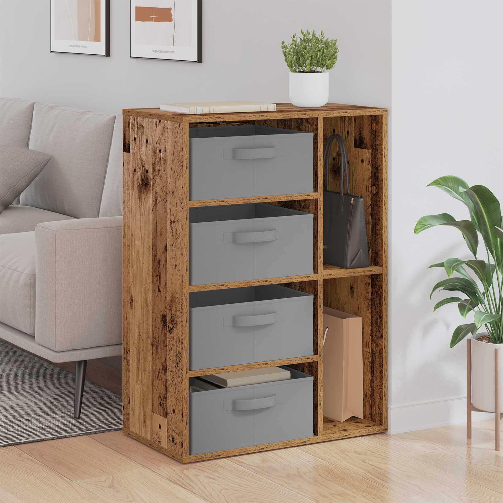 Buffet avec tiroir Bois ancien 60 x 33,5 x 84 cm - XIOS
