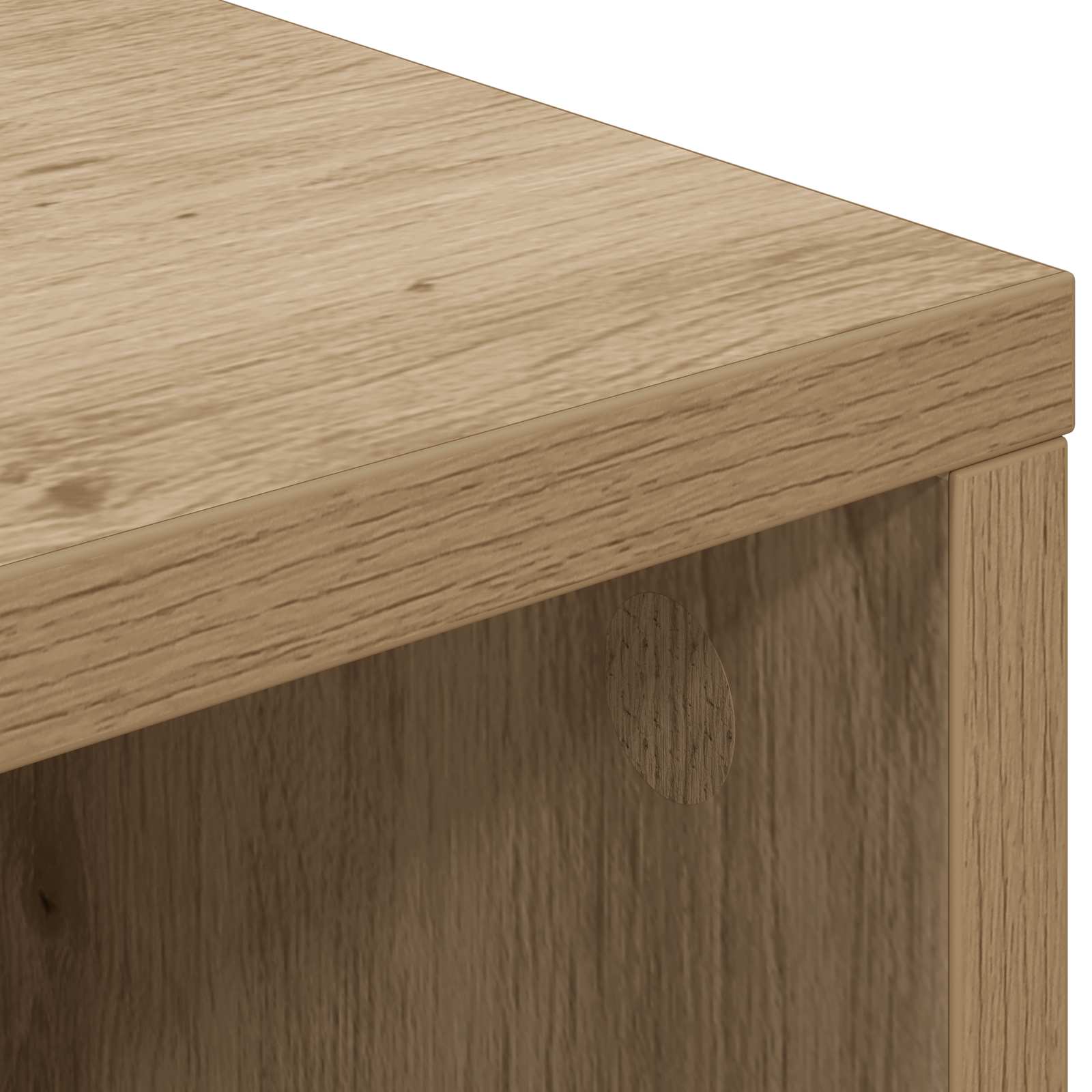 Buffet avec tiroir Chêne artisanal 60 x 33,5 x 84 cm - XIOS