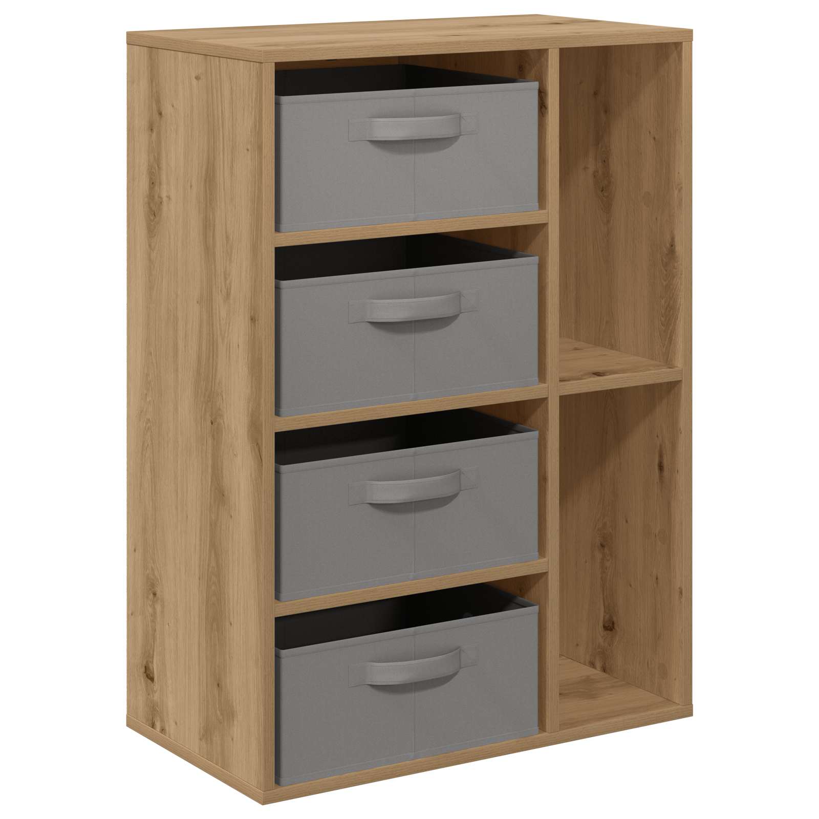 Buffet avec tiroir Chêne artisanal 60 x 33,5 x 84 cm - XIOS