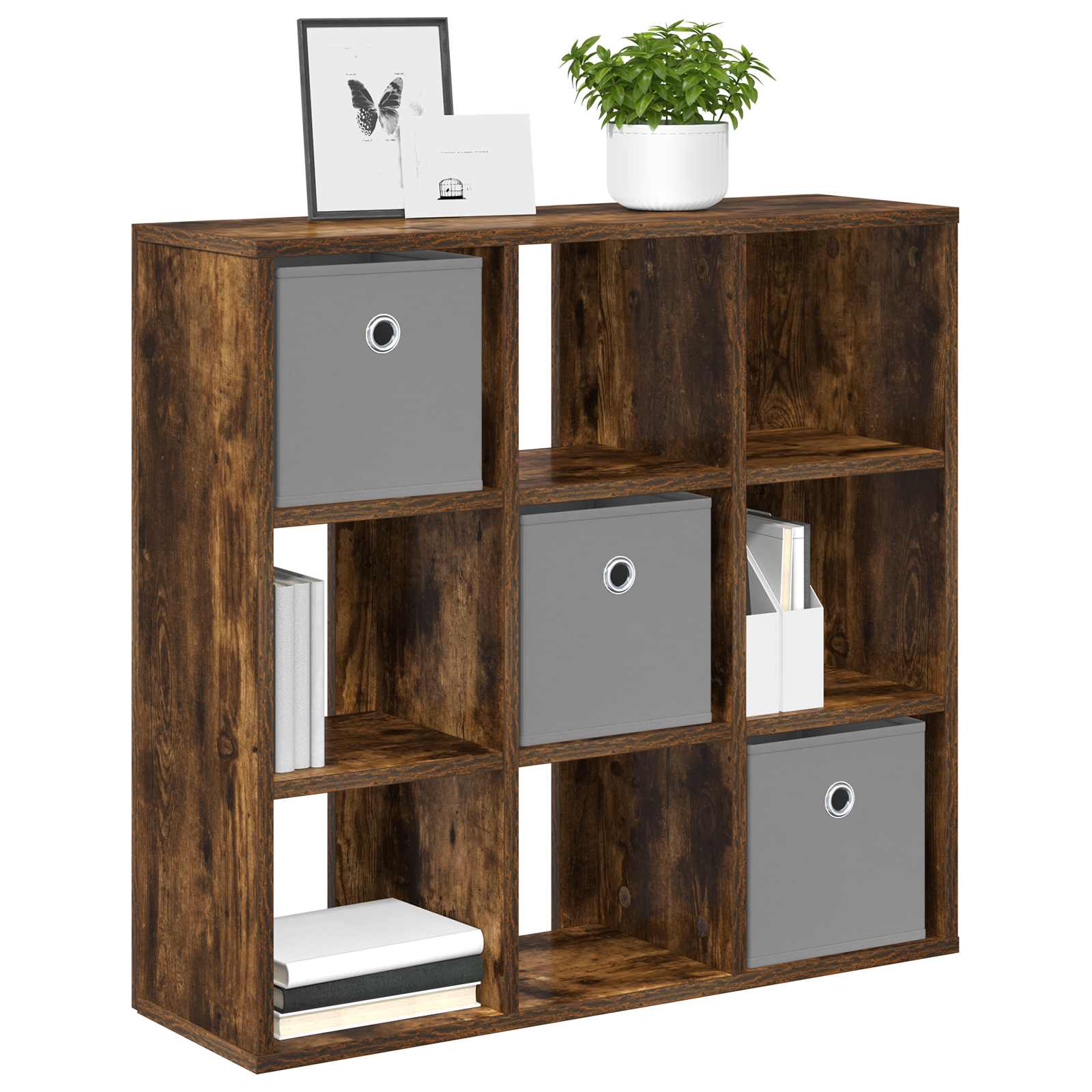 Buffet avec tiroir Chêne fumé 73,5 x 24 x 69,5 cm - XIOS