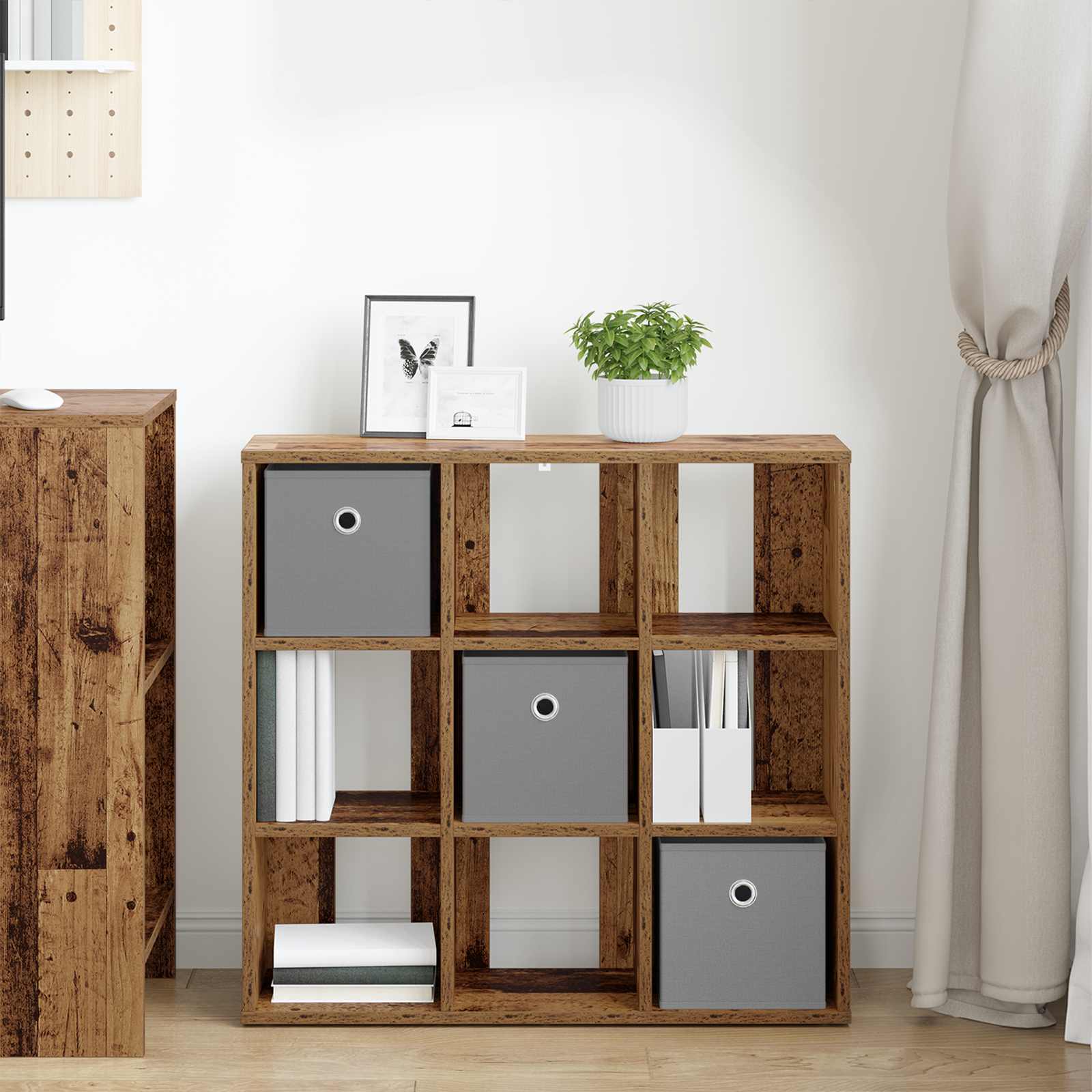 Buffet avec tiroir Bois ancien 73,5 x 24 x 69,5 cm - XIOS