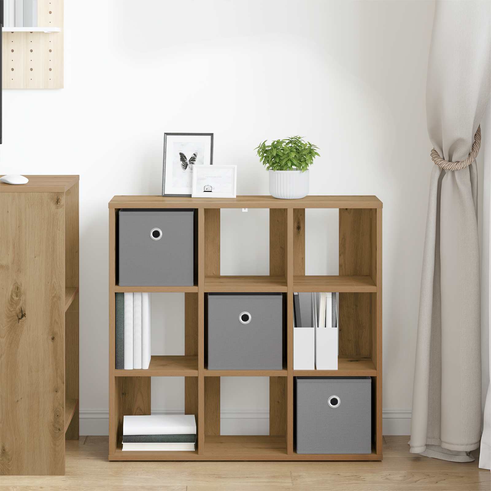 Buffet avec tiroir Chêne artisanal 73,5 x 24 x 69,5 cm - XIOS