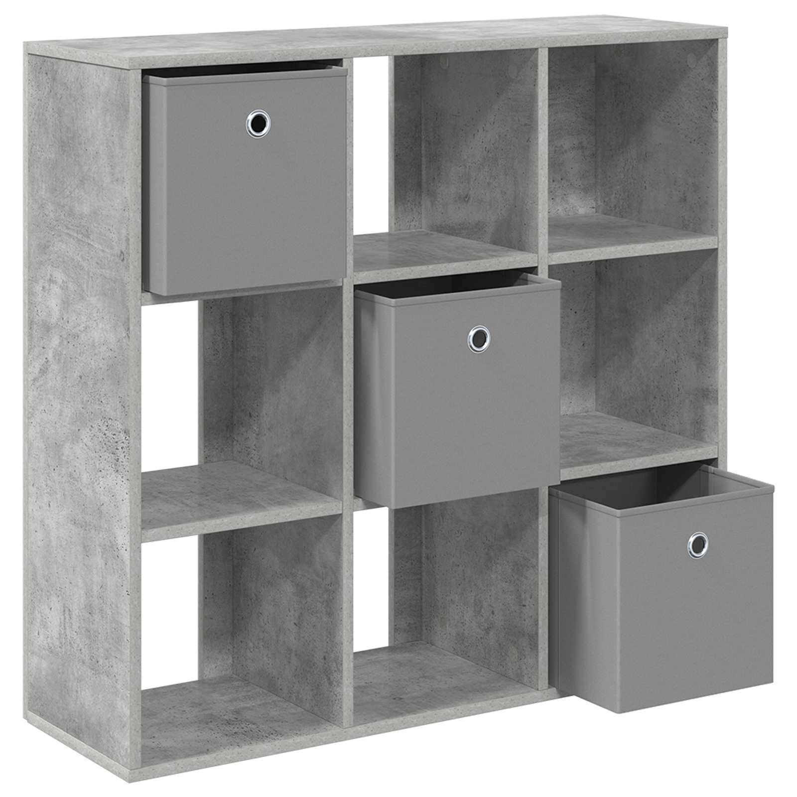 Buffet avec tiroir Gris béton 88,5 x 29 x 84,5 cm - XIOS