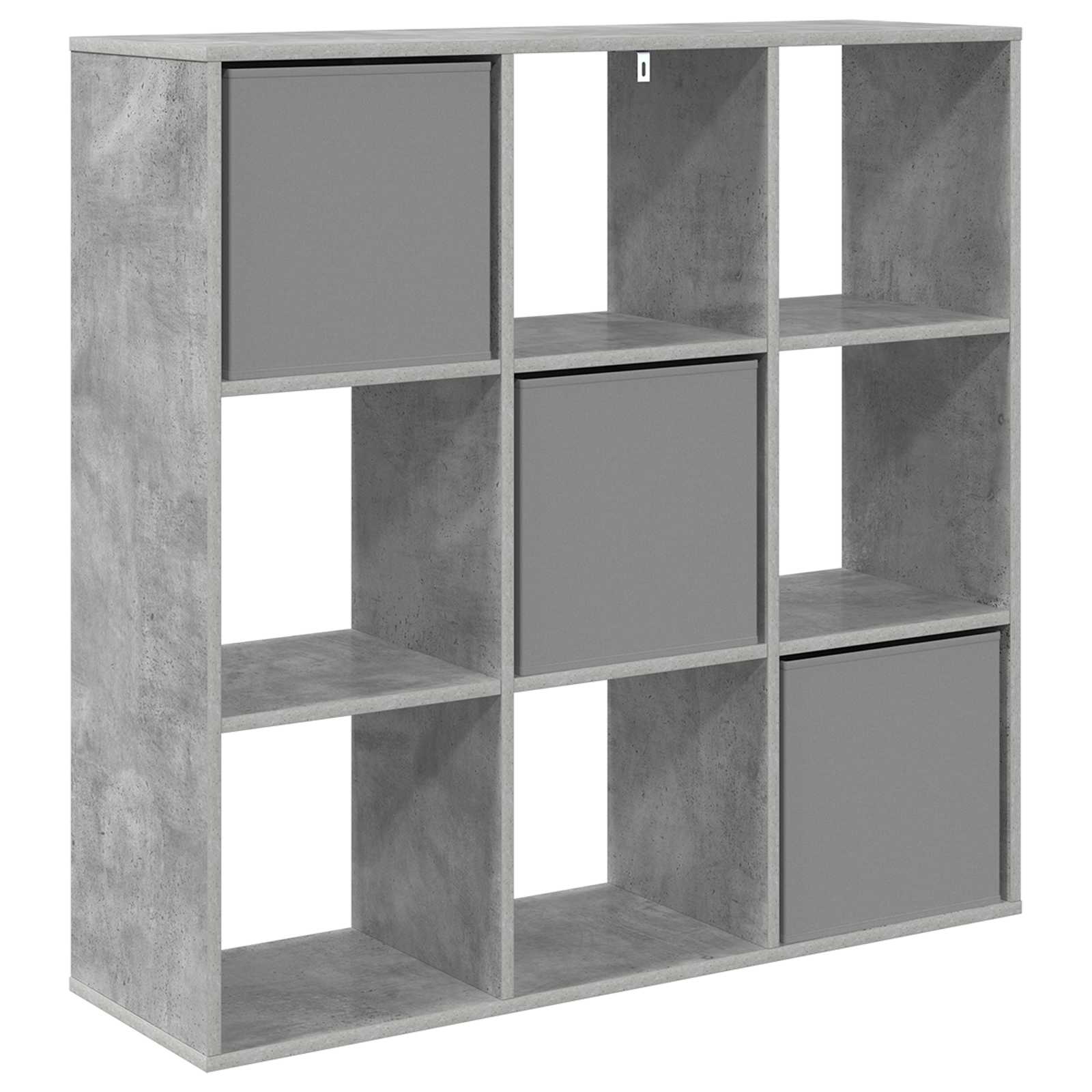 Buffet avec tiroir Gris béton 102 x 31 x 99,5 cm - XIOS
