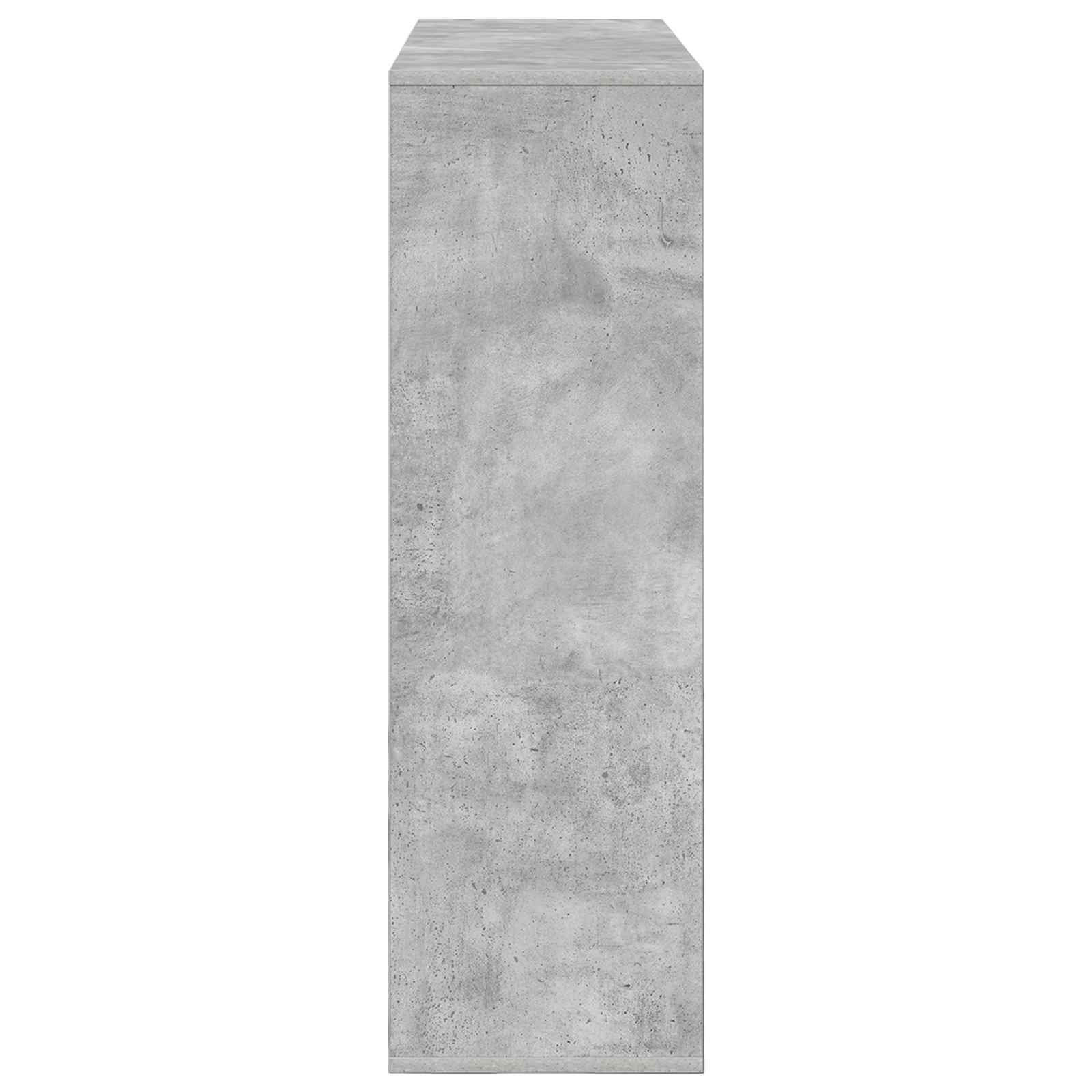 Buffet avec tiroir Gris béton 102 x 31 x 99,5 cm - XIOS
